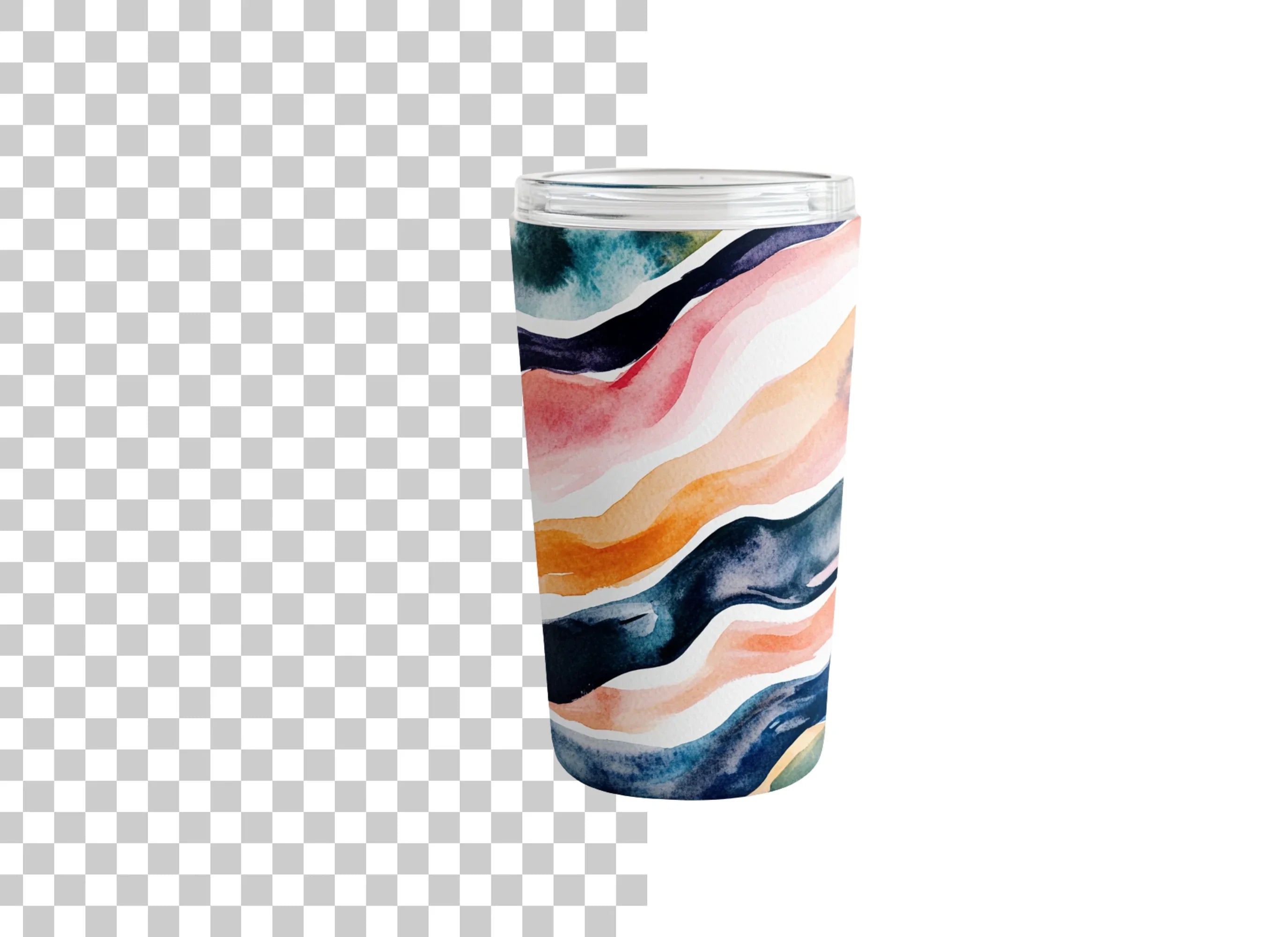 Abstract Tumbler Clipart Bundle