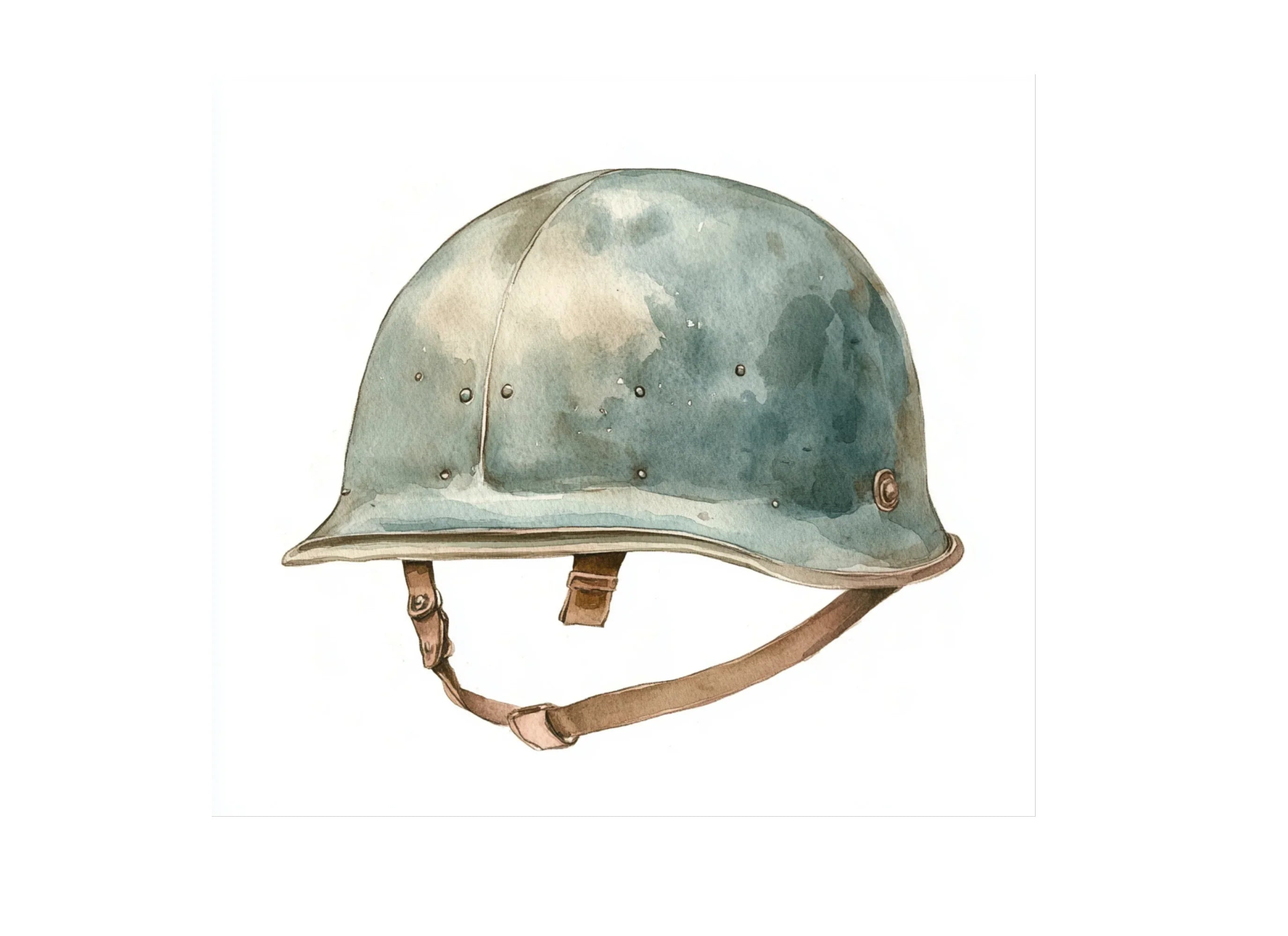 Retro Helmet Illustration Clipart Bundle