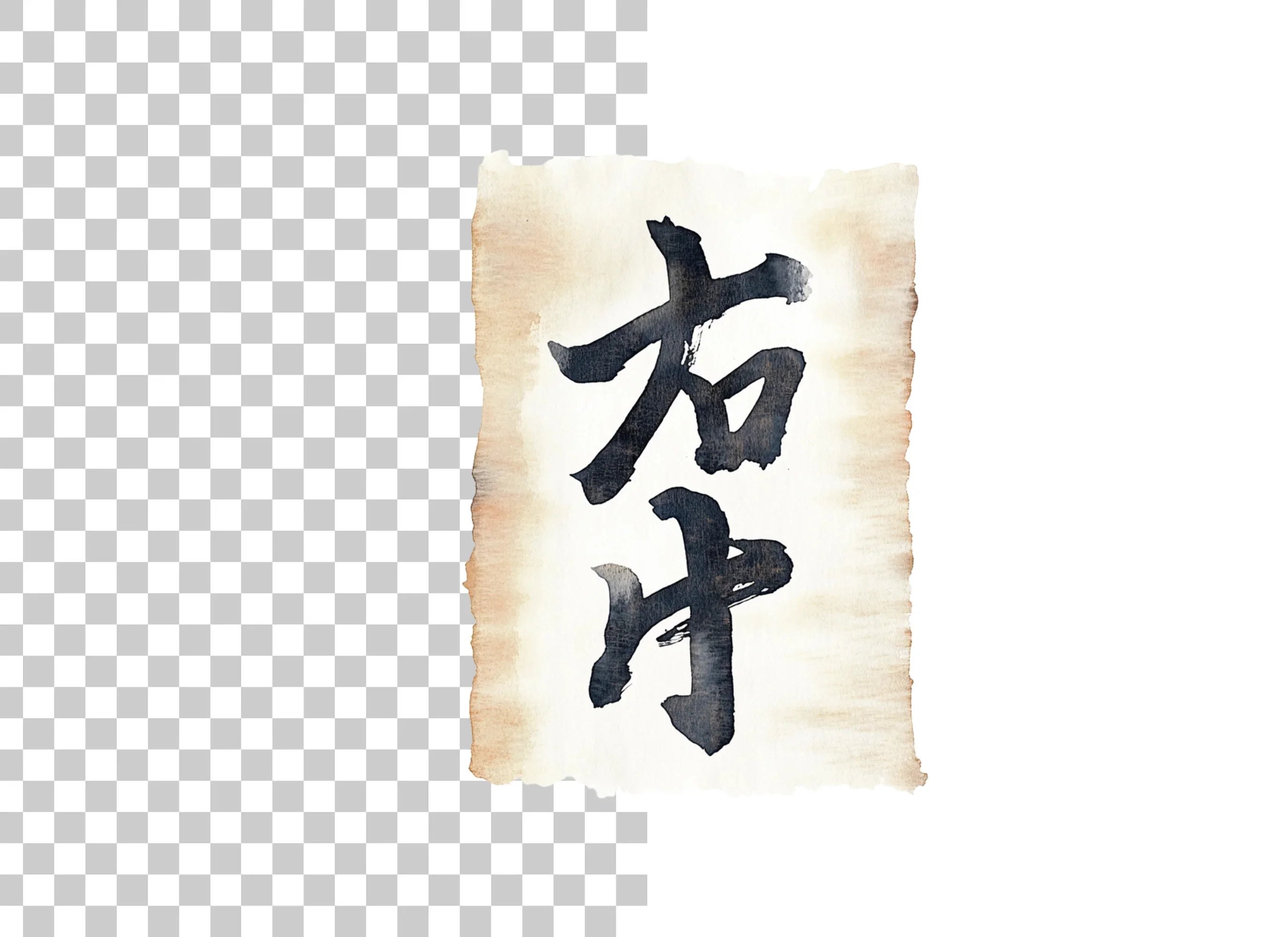 Japanese Calligraphy Clipart Bundle