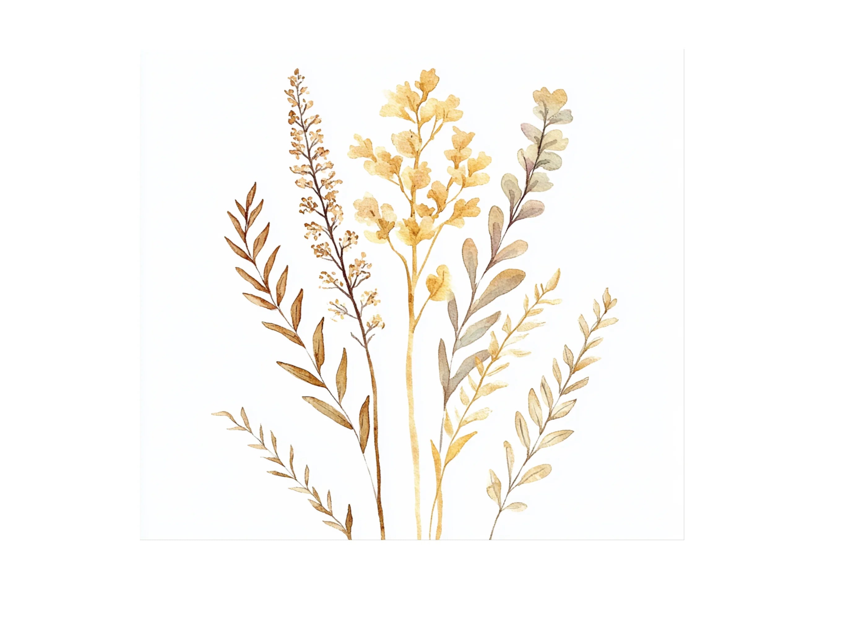 Autumn Foliage Clipart Bundle