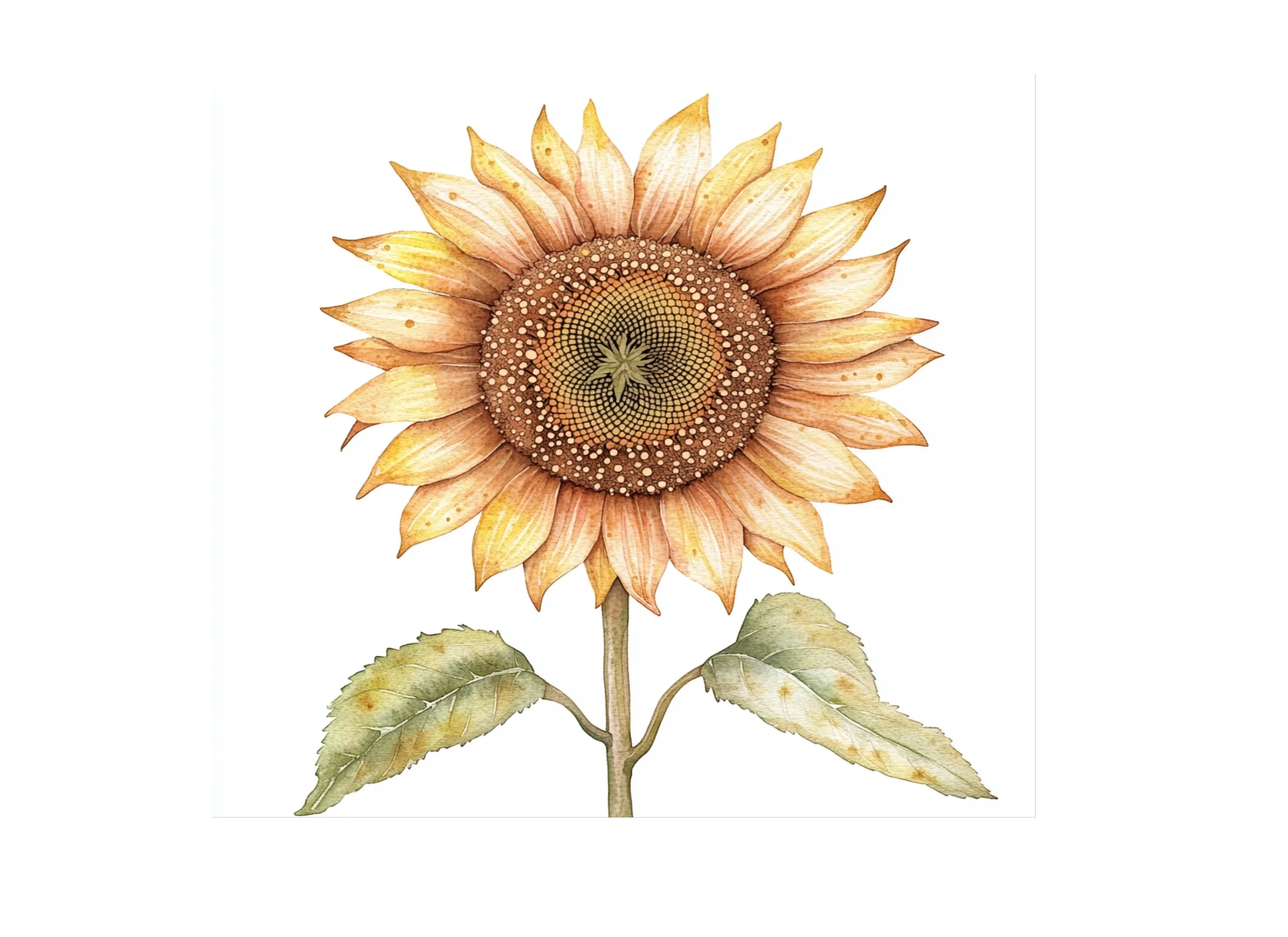 Sunflower Clipart Bundle