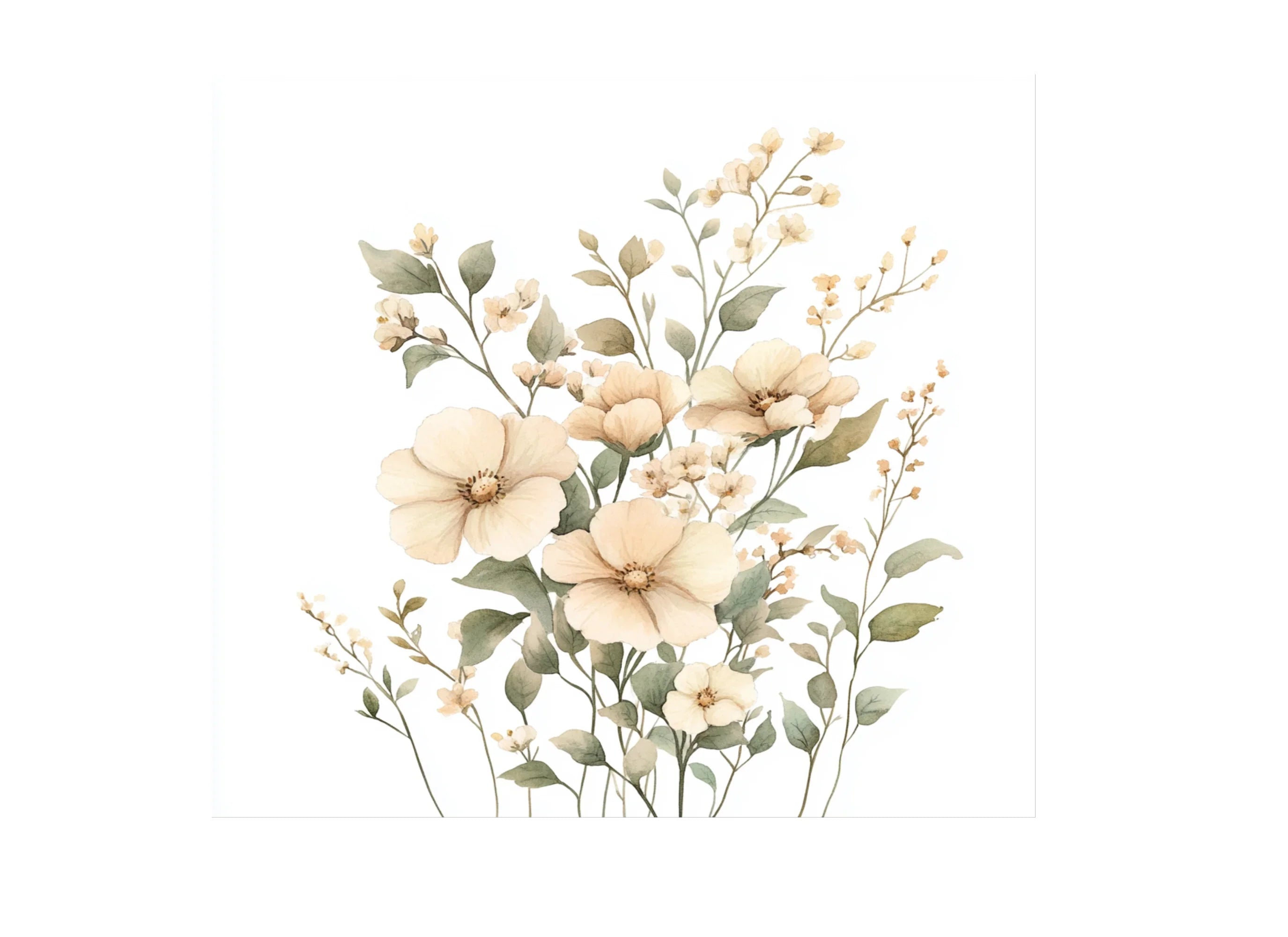 Elegant Floral Clipart Bundle