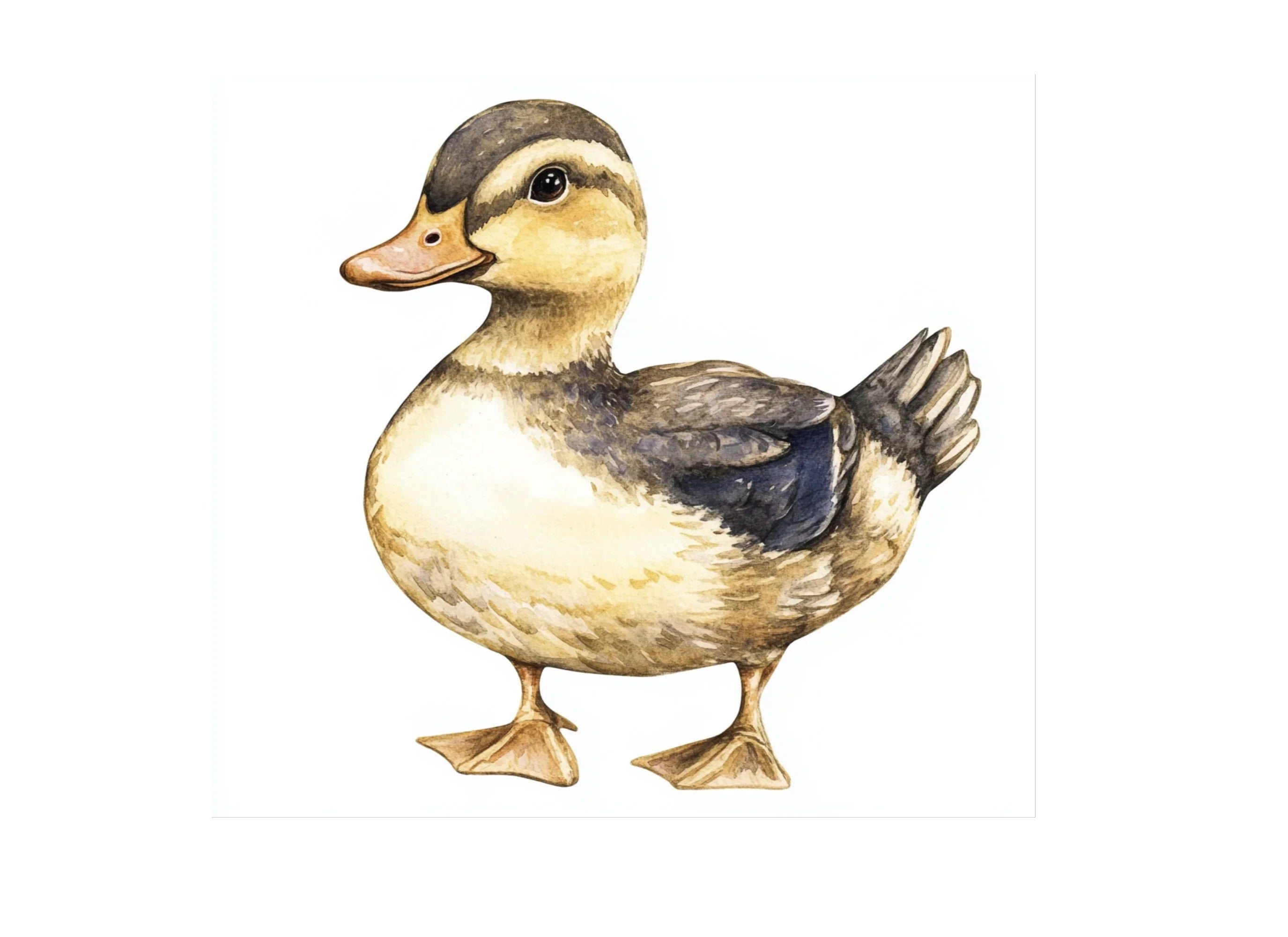 Cute Baby Ducklings Clipart Bundle