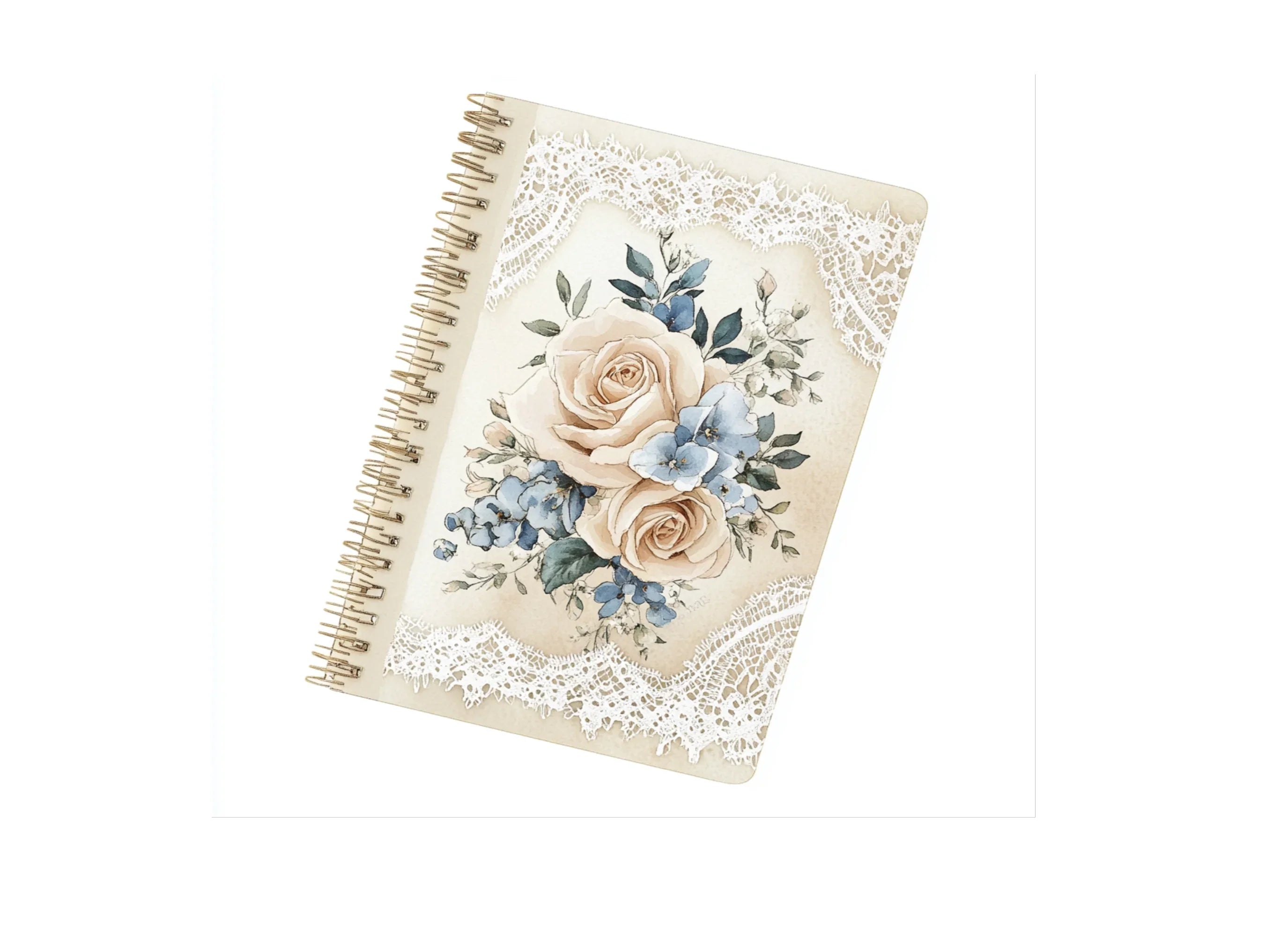 Shabby Chic Floral Clipart Bundle