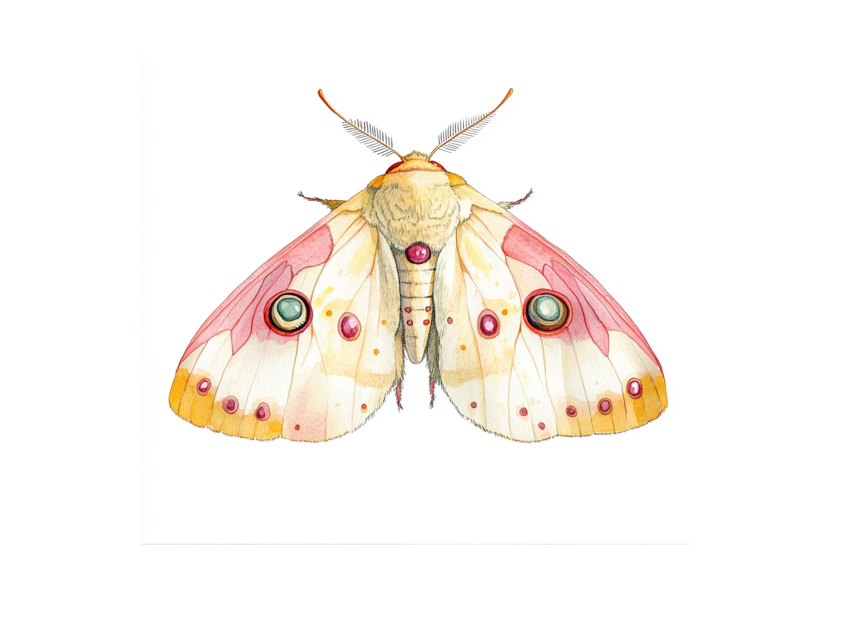 Enchanting Moth Clipart Bundle