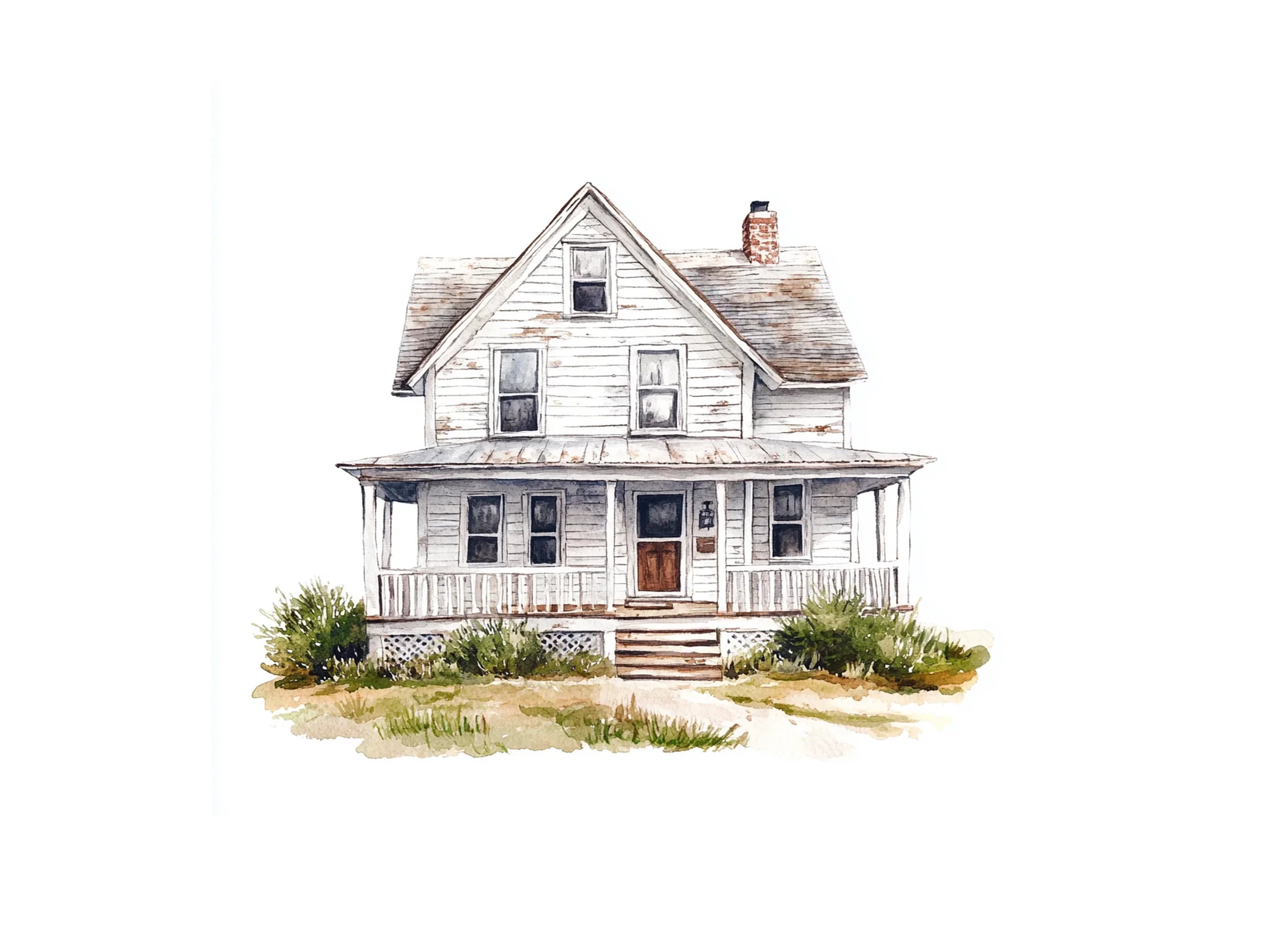 Vintage Farmhouse Clipart Bundle