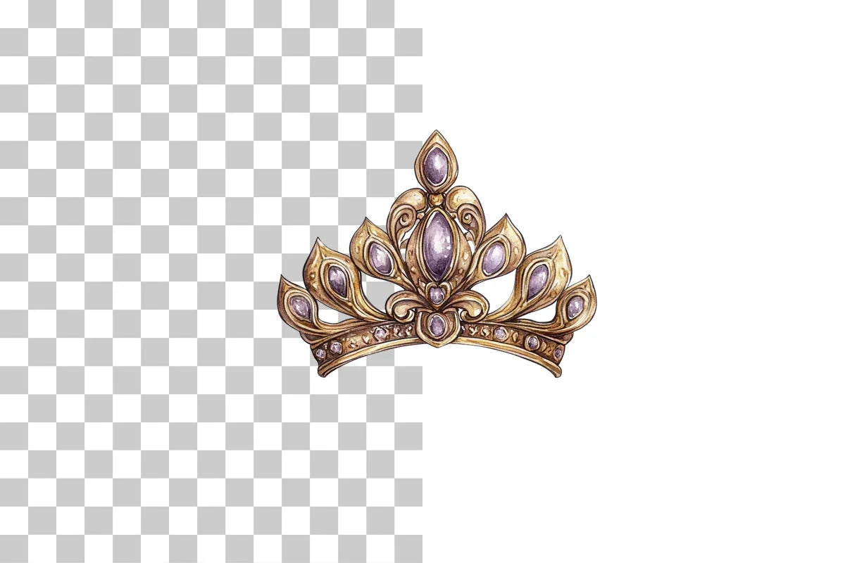Princess Tiara Crown Clipart Bundle - CraftNest - Digital Crafting and Art