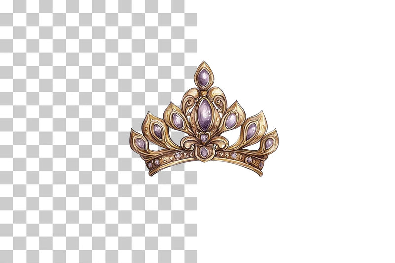 Princess Tiara Crown Clipart Bundle - CraftNest - Digital Crafting and Art