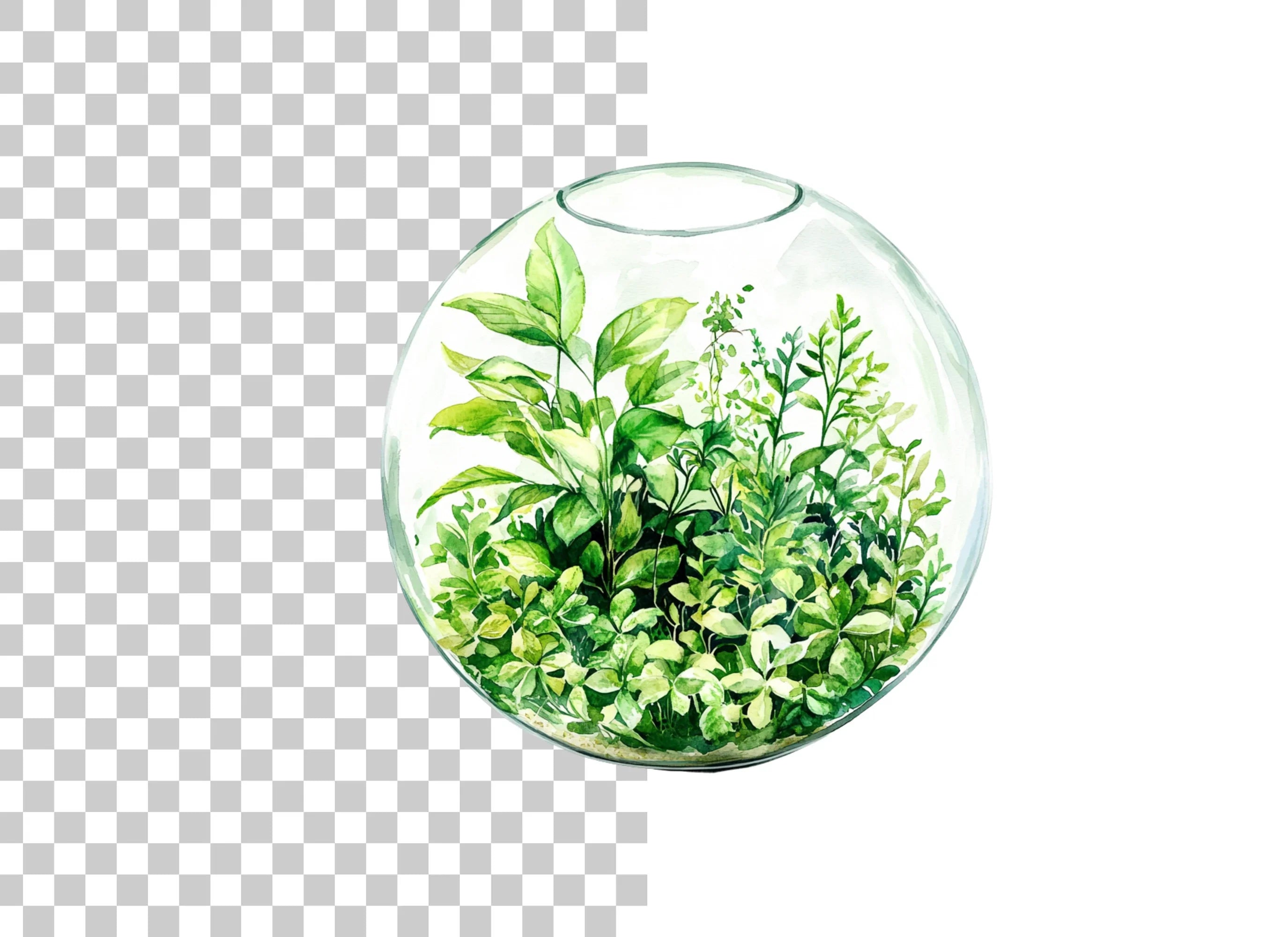 Terrarium Clipart Bundle