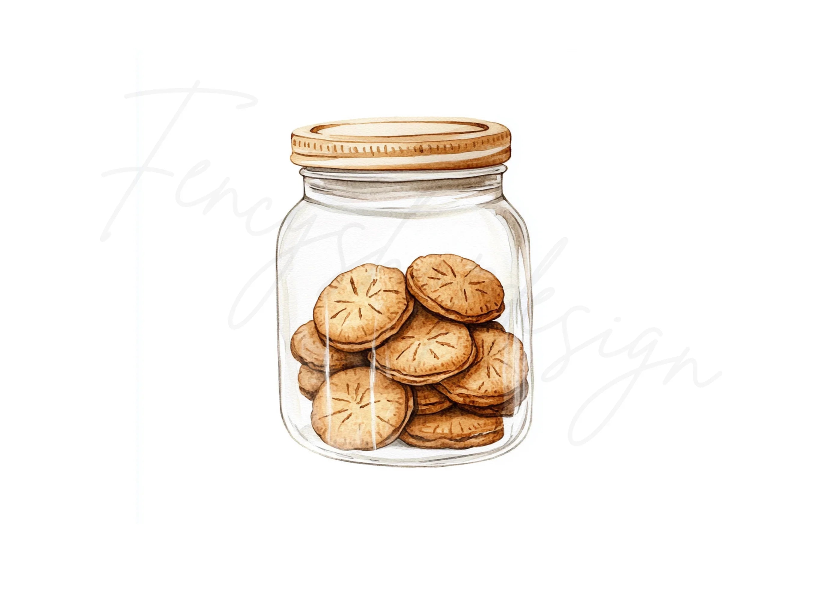Cookies in Jars Clipart Bundle