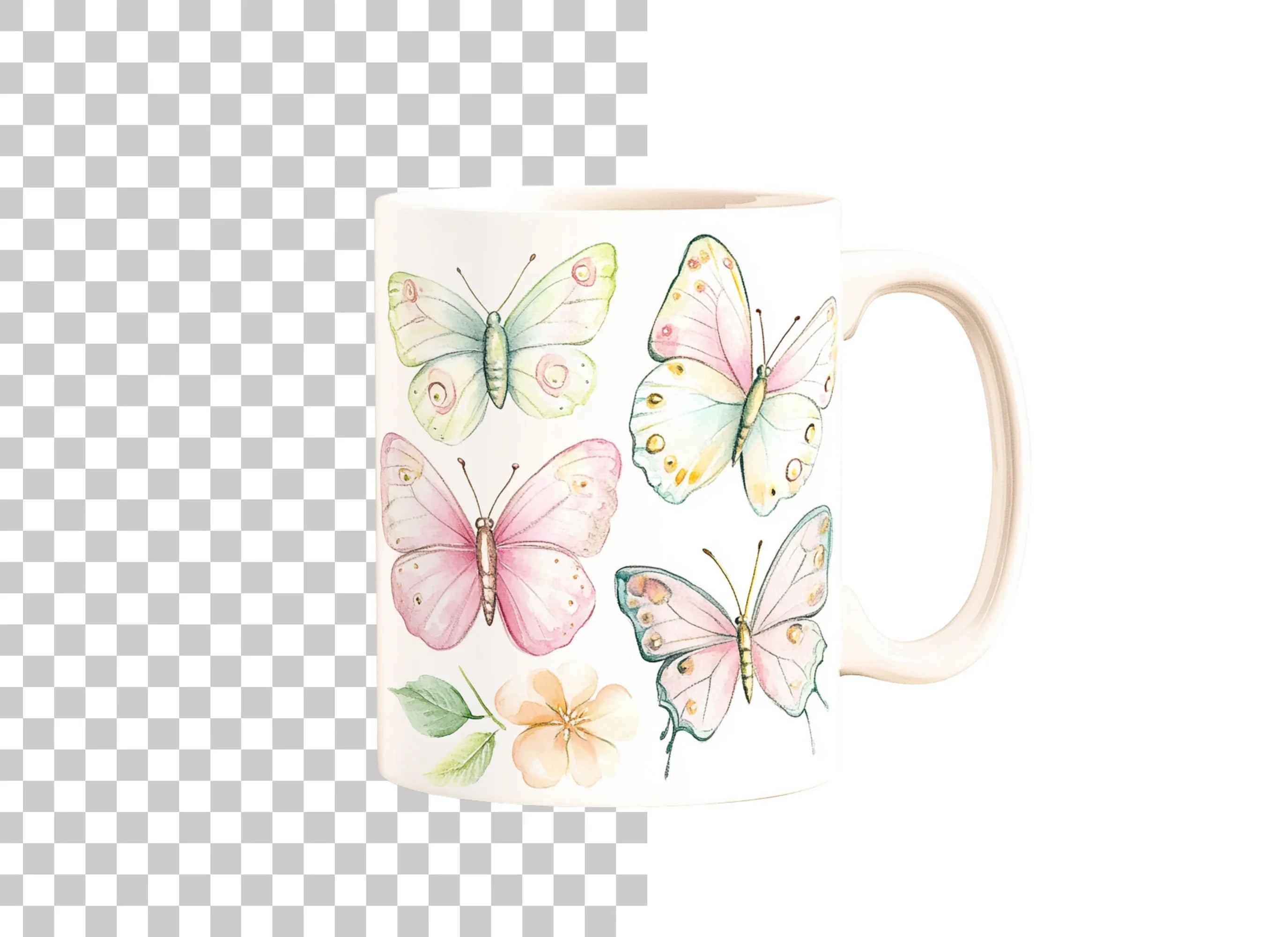 Butterfly Themed Designs Clipart Bundle