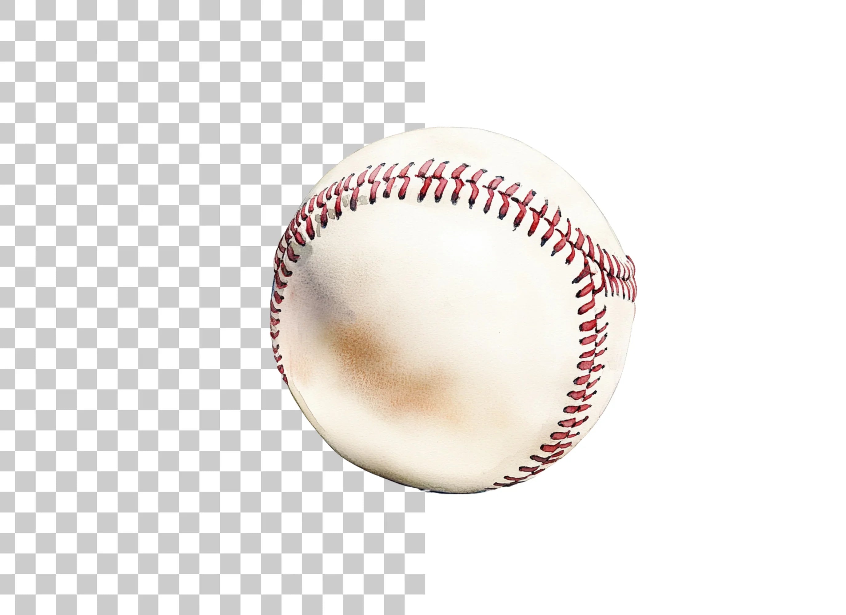 Baseball Balls Clipart Bundle