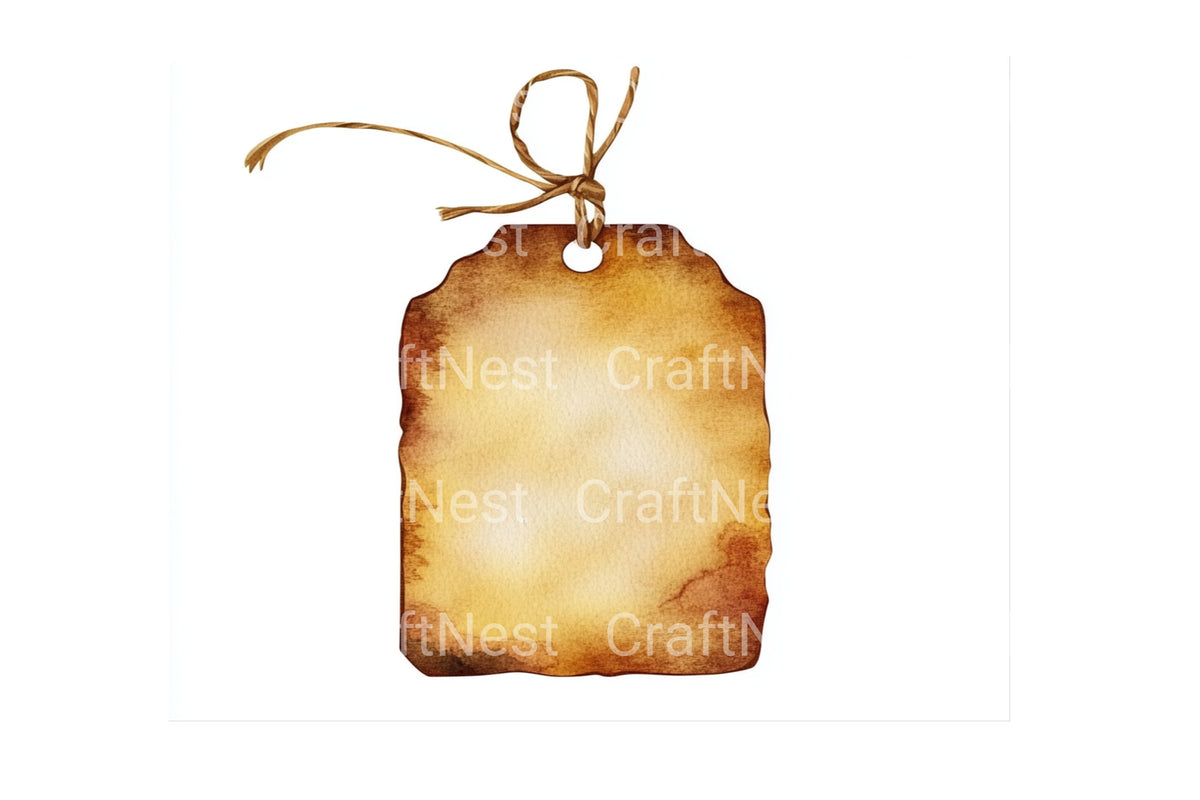 Vintage Tags Illustrations Clipart Bundle