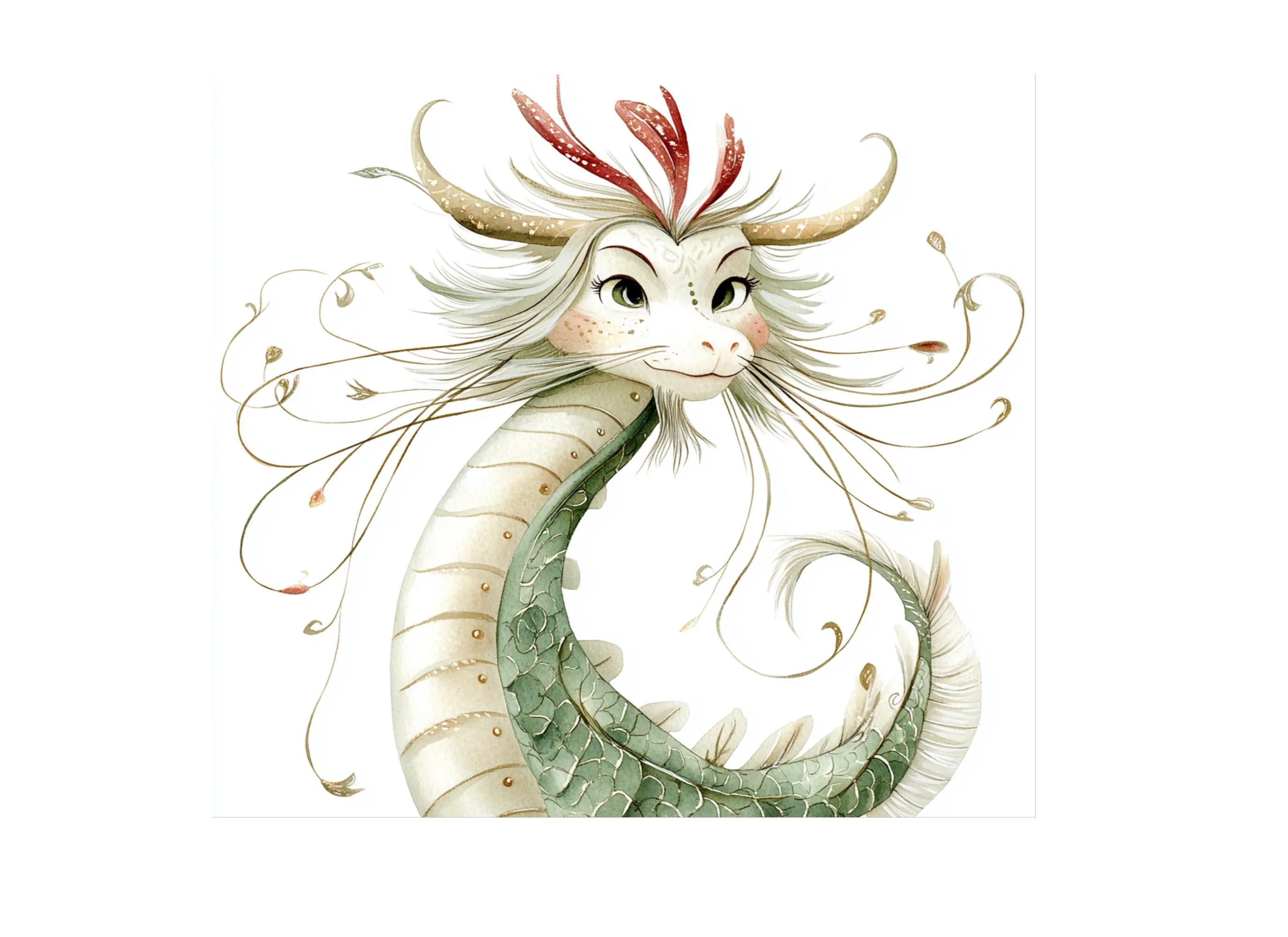 Cute Dragon Clipart Bundle