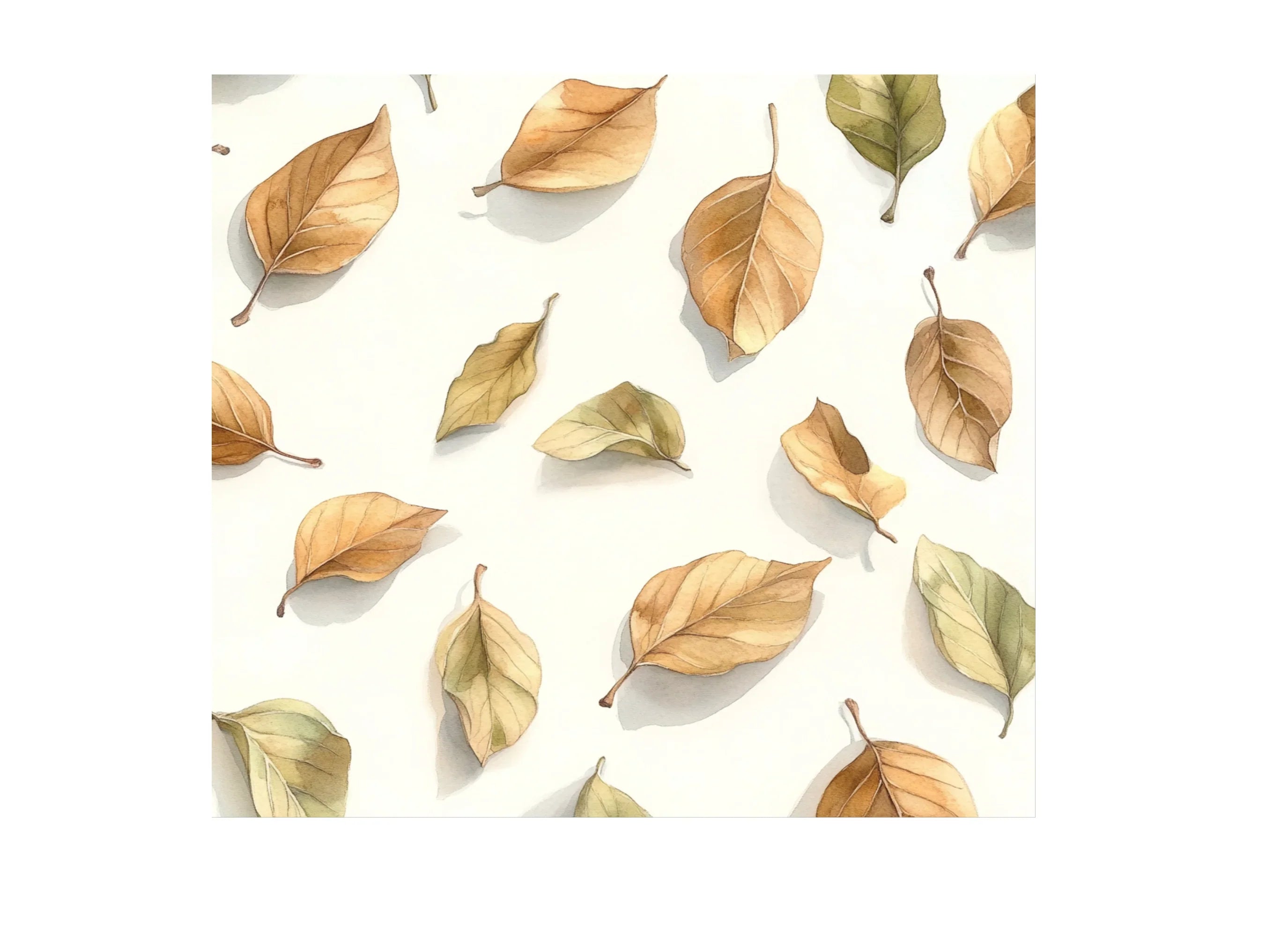 Autumn Leaves Clipart Bundle