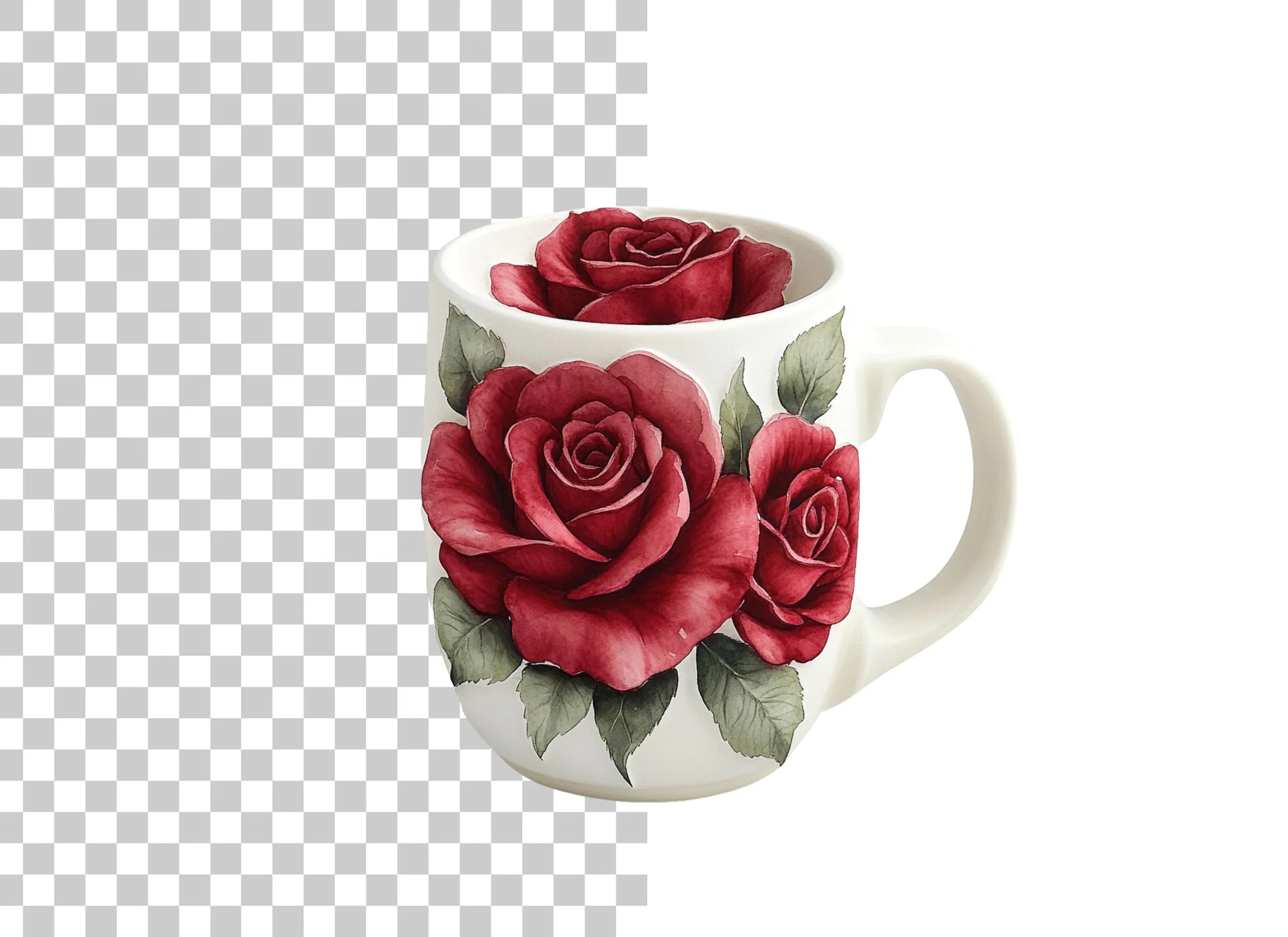 Elegant Rose Clipart Bundle