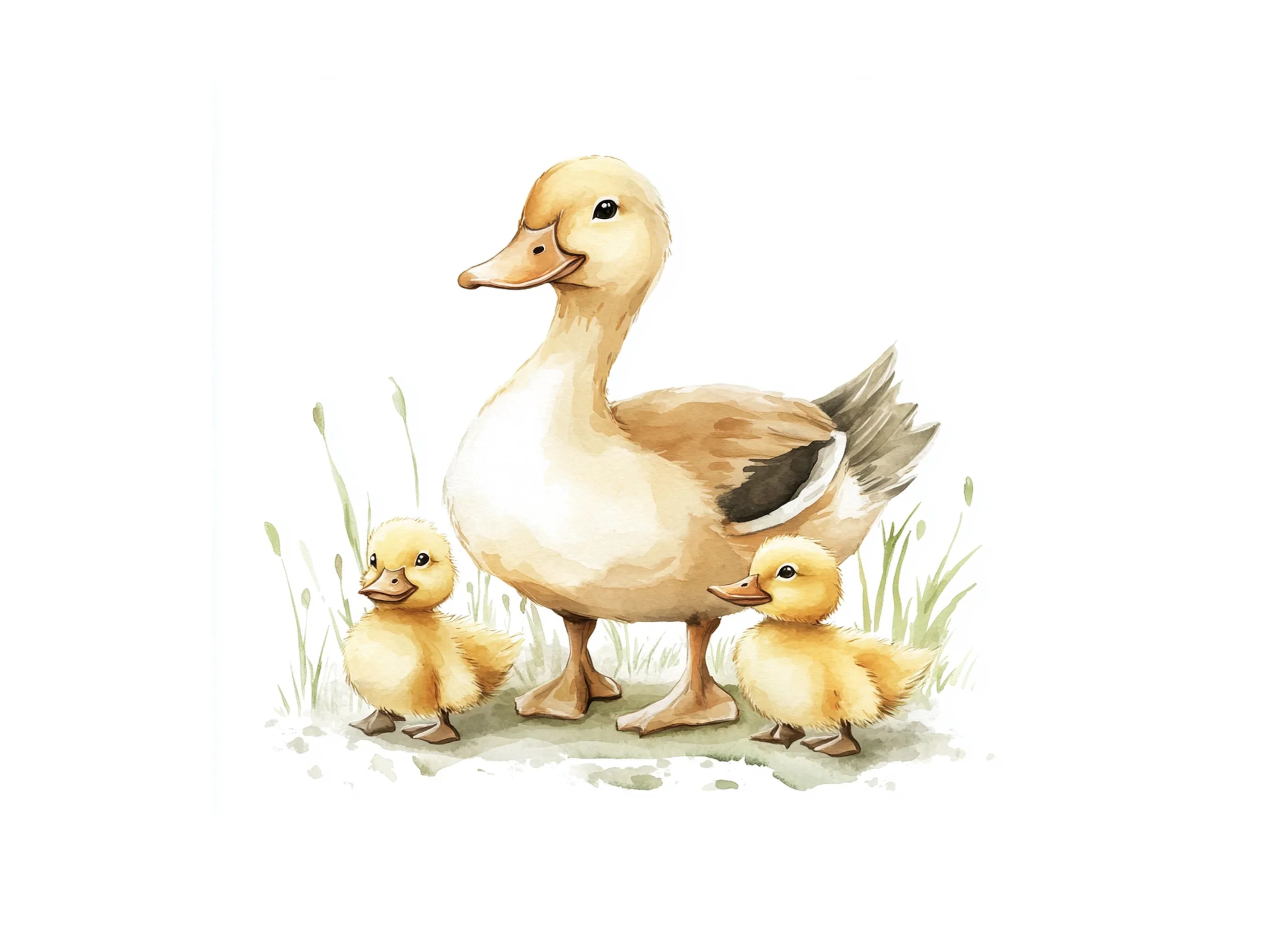 Duck Family Clipart Bundle