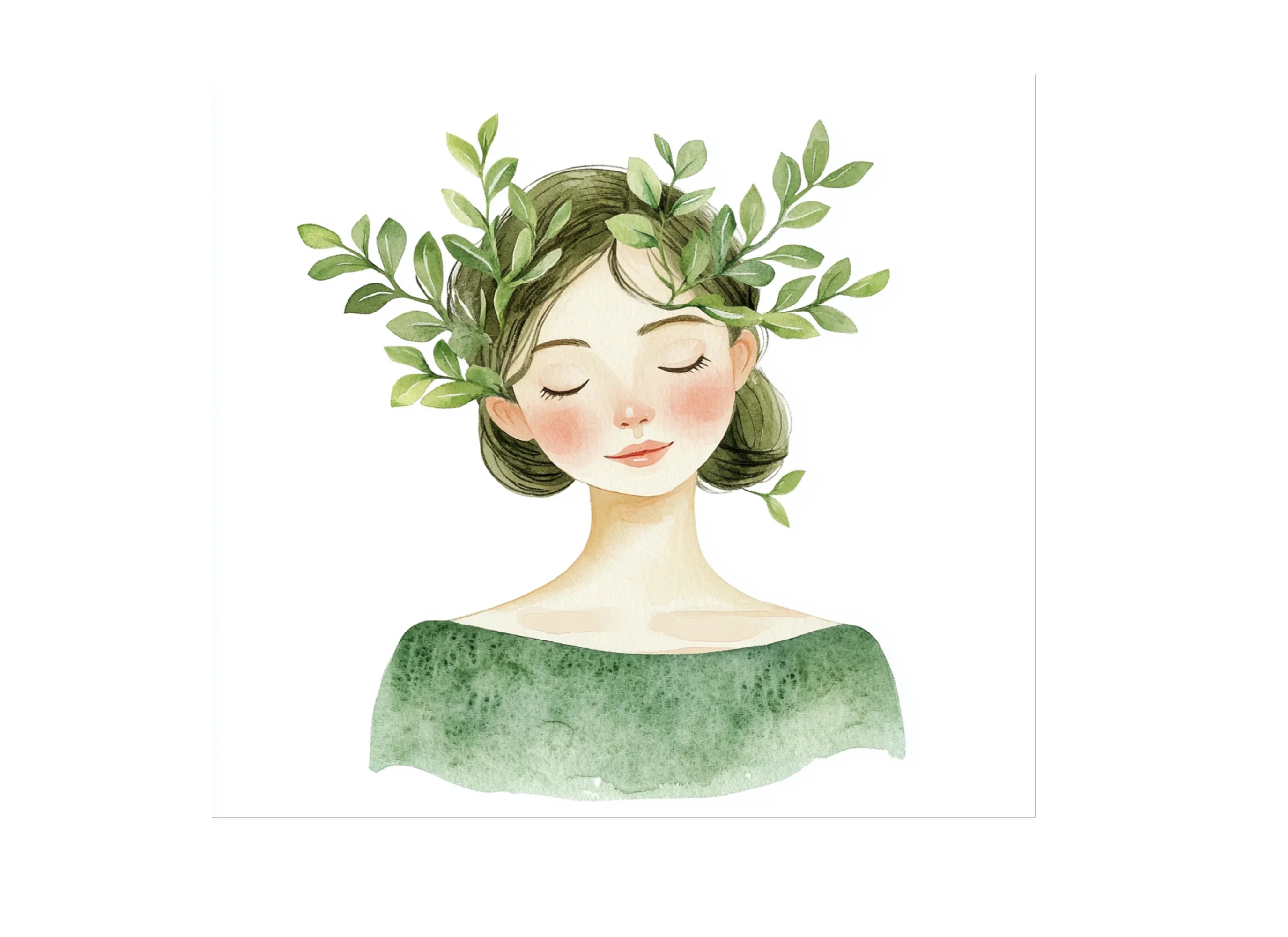 Botanical Women Clipart Bundle