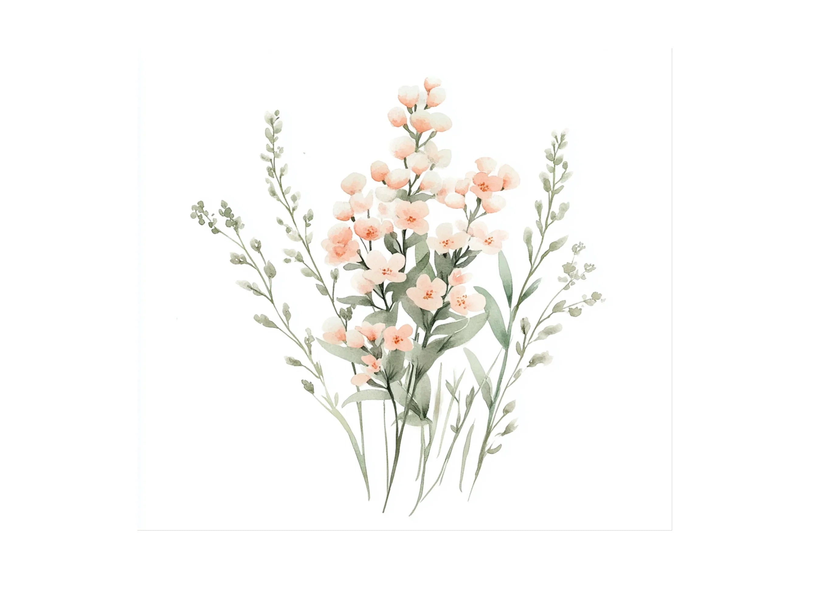 Elegant Flower Bouquets Clipart Bundle