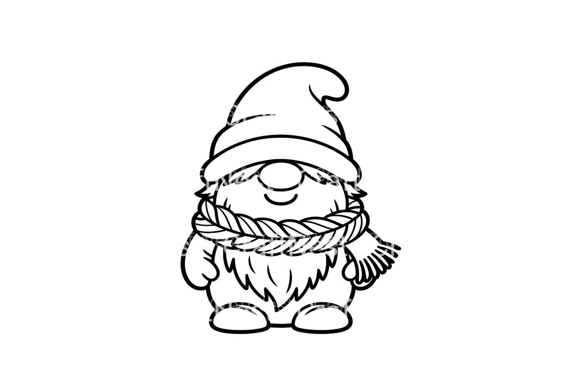 Cozy Autumn Gnomes Coloring Books