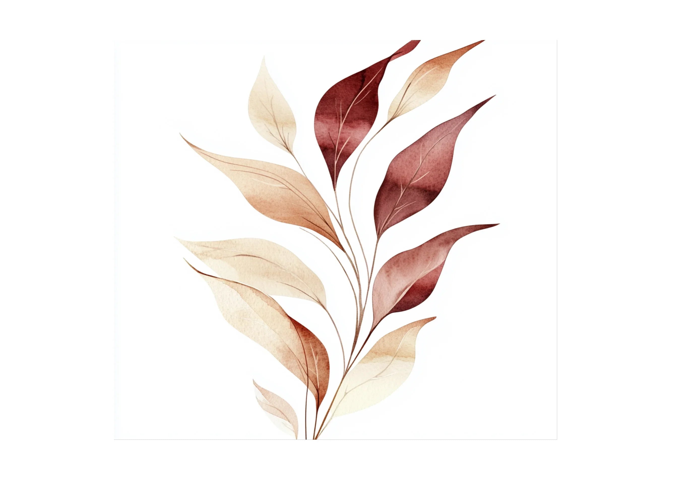 Autumn Leaves Clipart Bundle