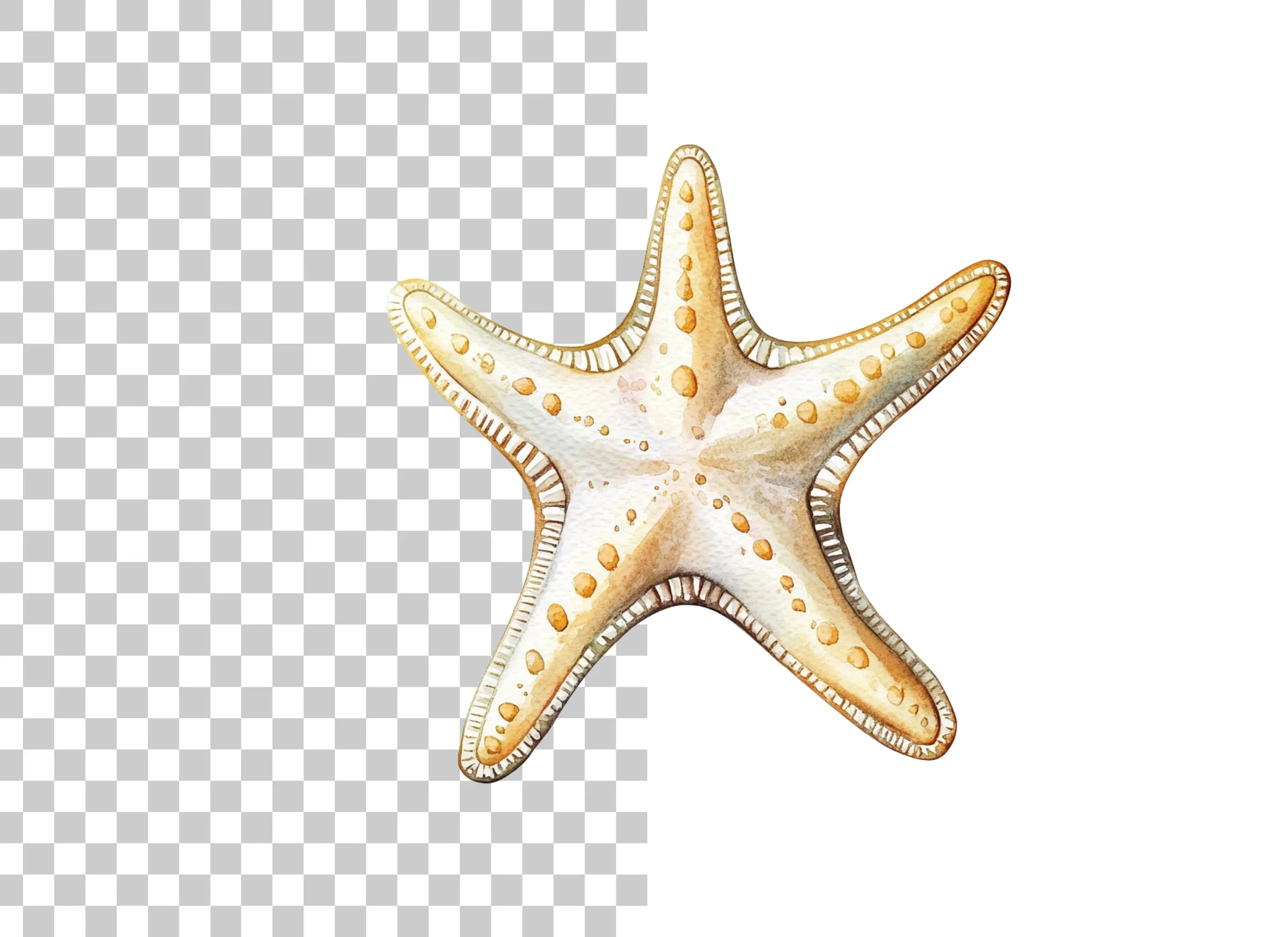 Starfish Clipart Bundle