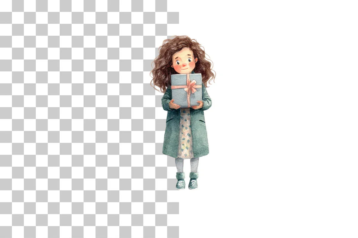 Cozy Girl Gift Box Clipart Bundle - CraftNest - Digital Crafting and Art