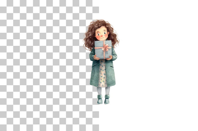 Cozy Girl Gift Box Clipart Bundle - CraftNest - Digital Crafting and Art