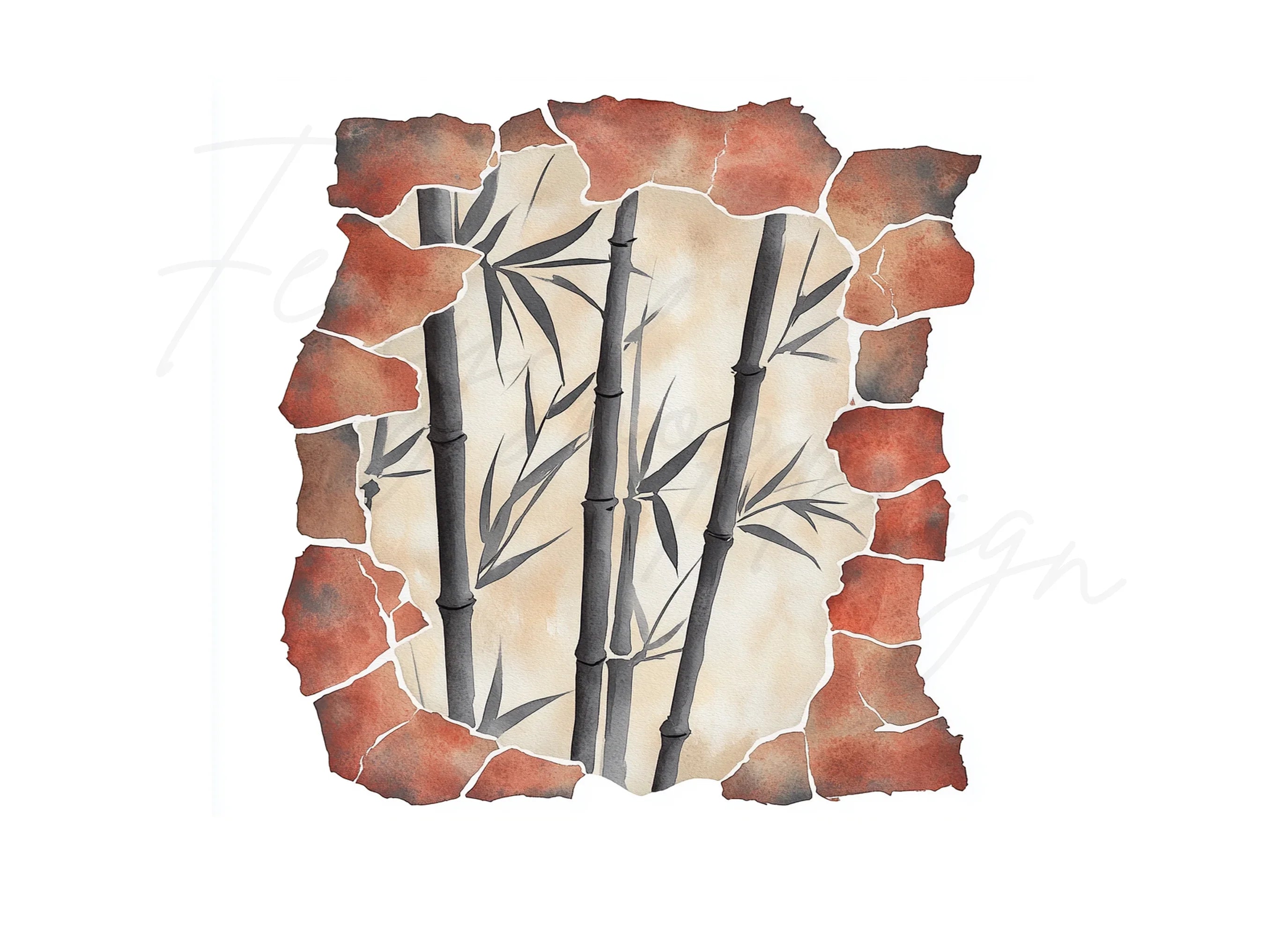 Bamboo Forest Clipart Bundle