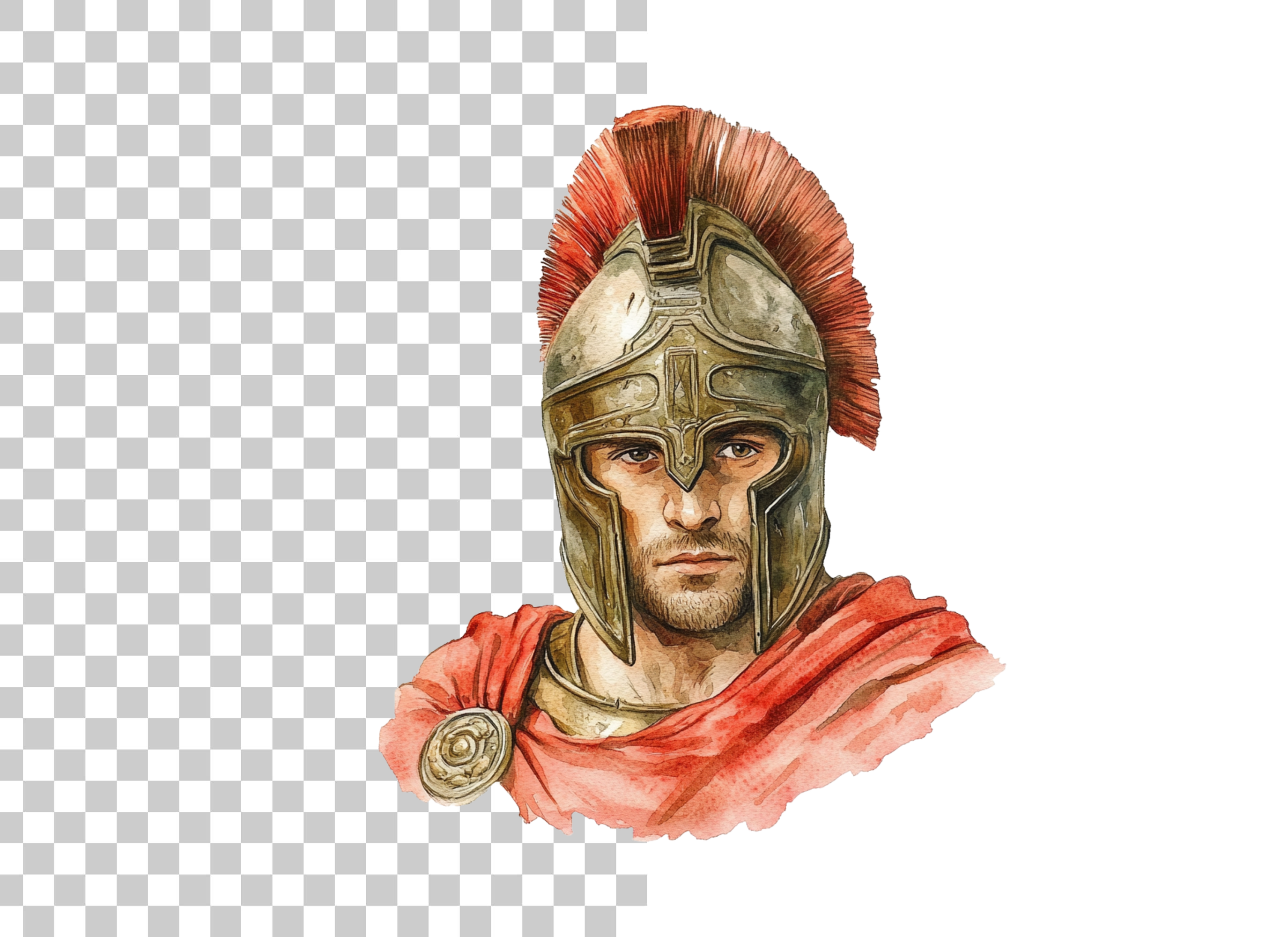 Ancient Roman Warrior Clipart Bundle