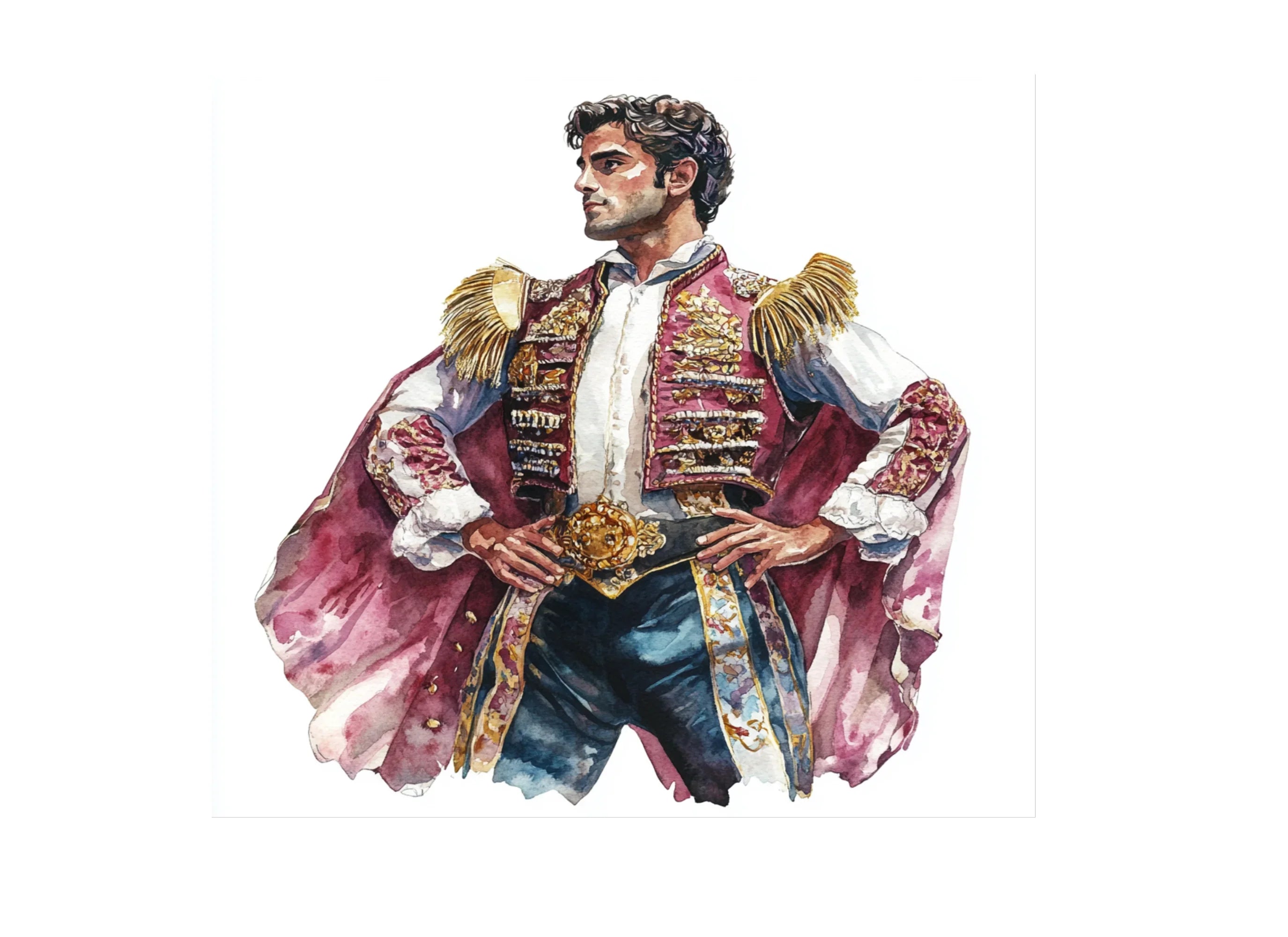 Spanish Matador Clipart Bundle