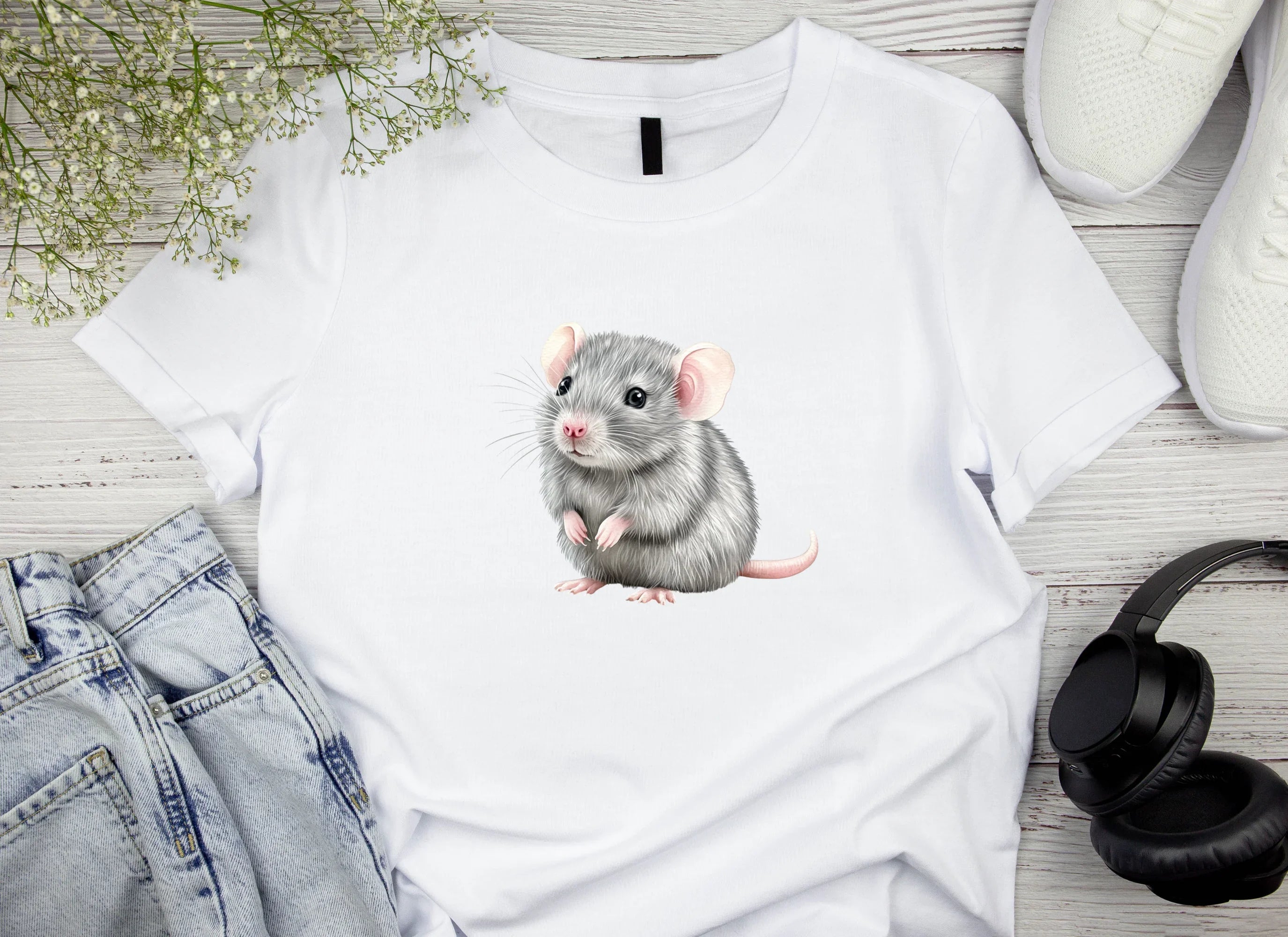 Pet Rat Illustration Clipart Bundle - CraftNest - Digital Crafting and Art