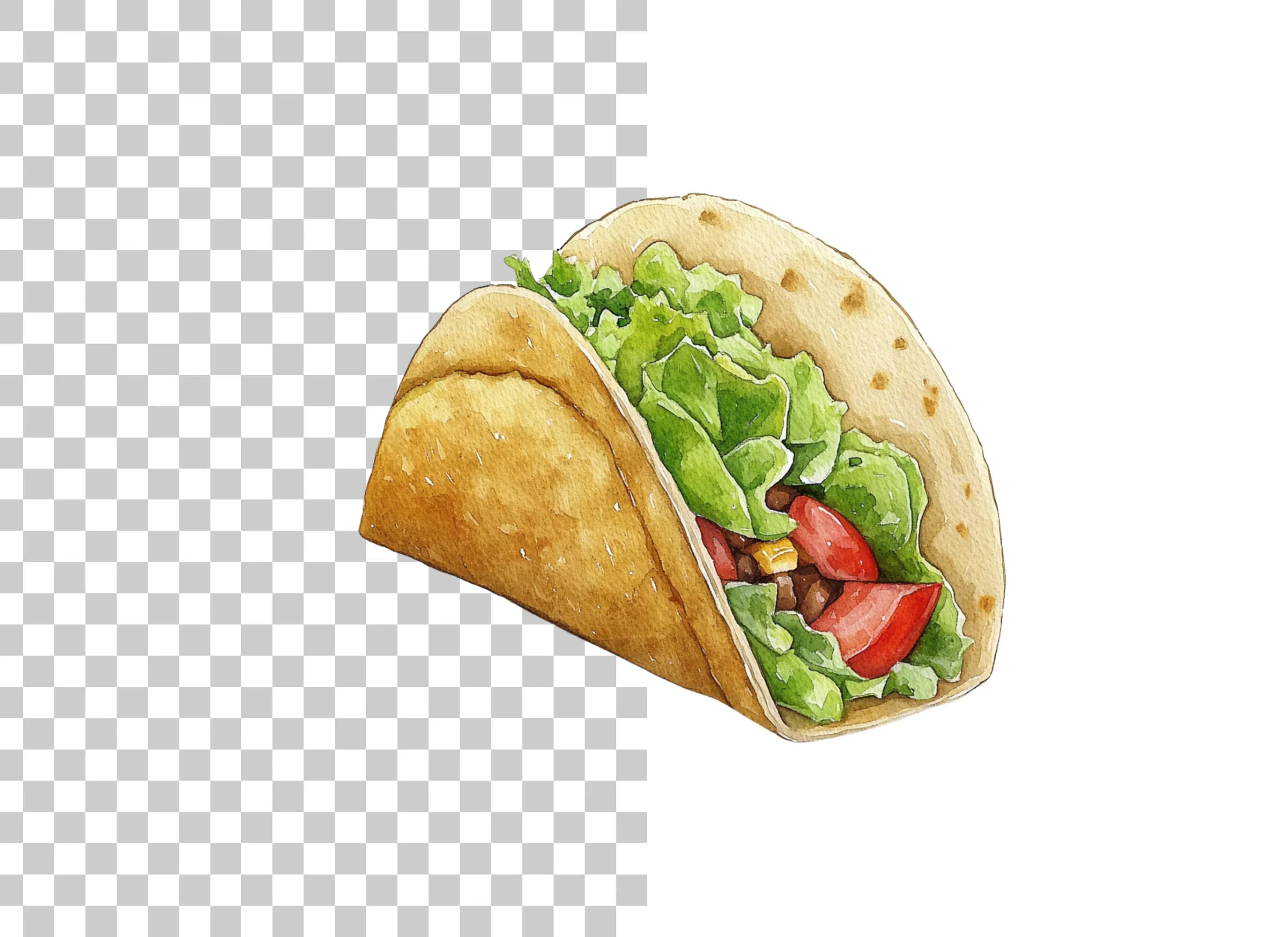 Delicious Tacos Clipart Bundle