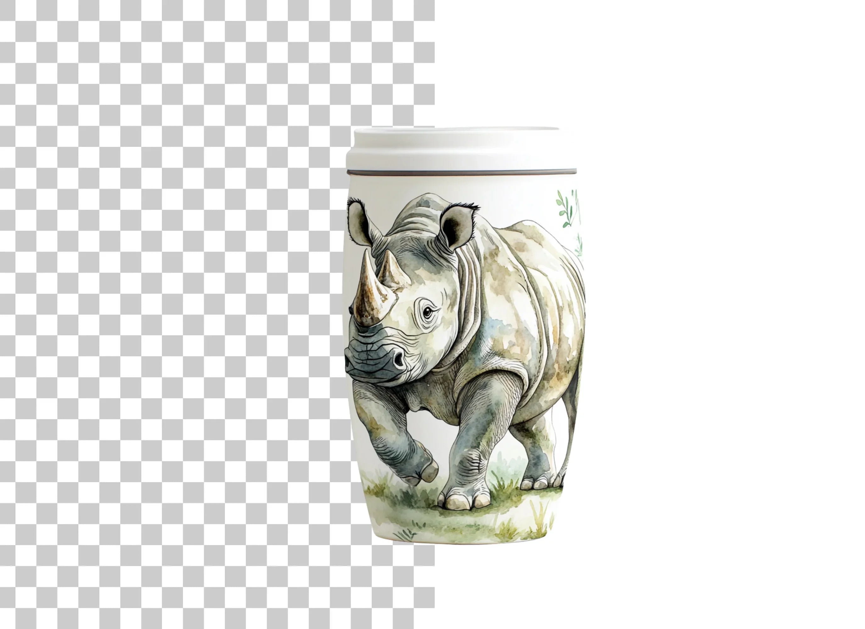 Rhino Clipart Bundle