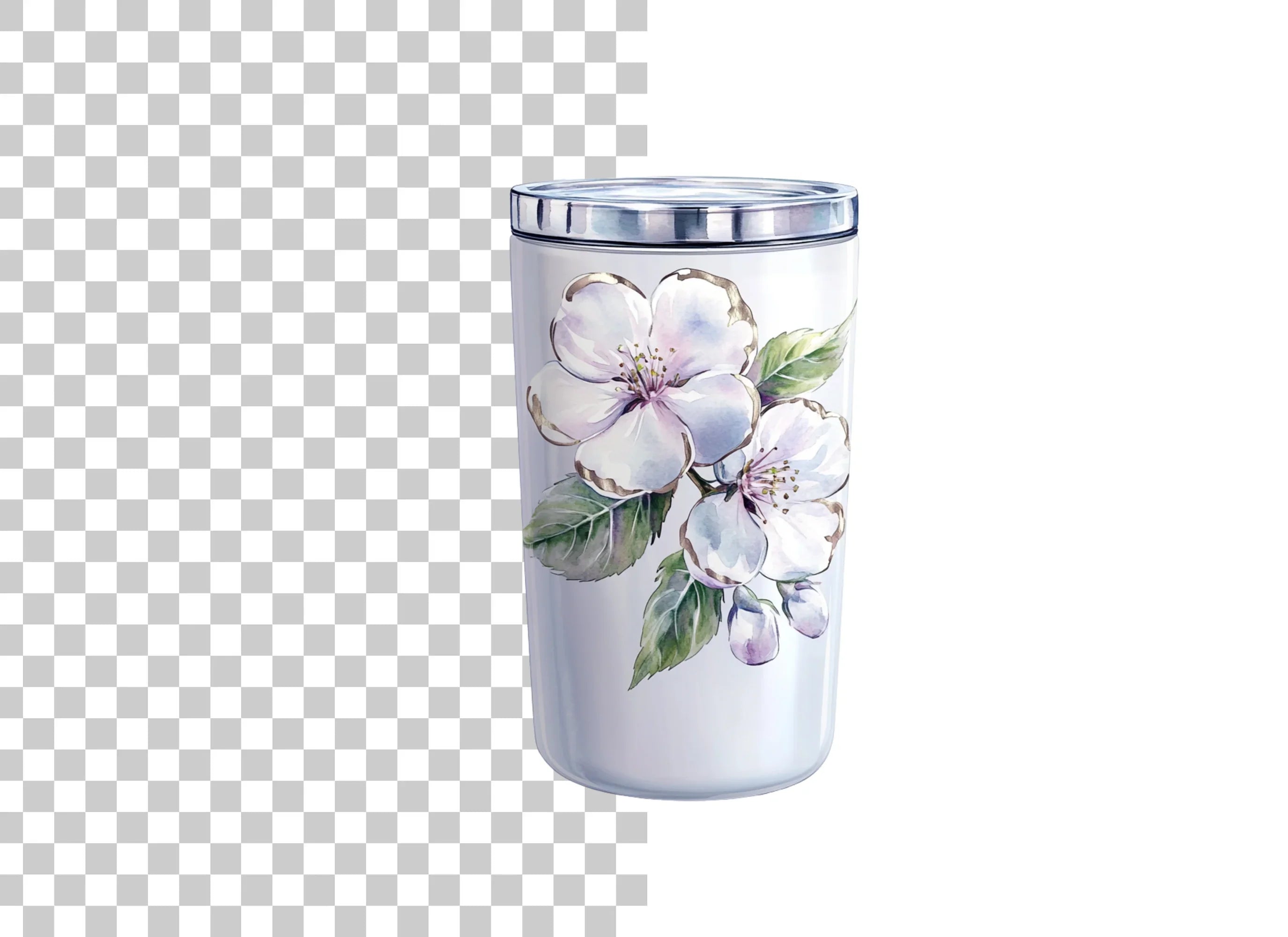 Apple Blossom Travel Clipart Bundle