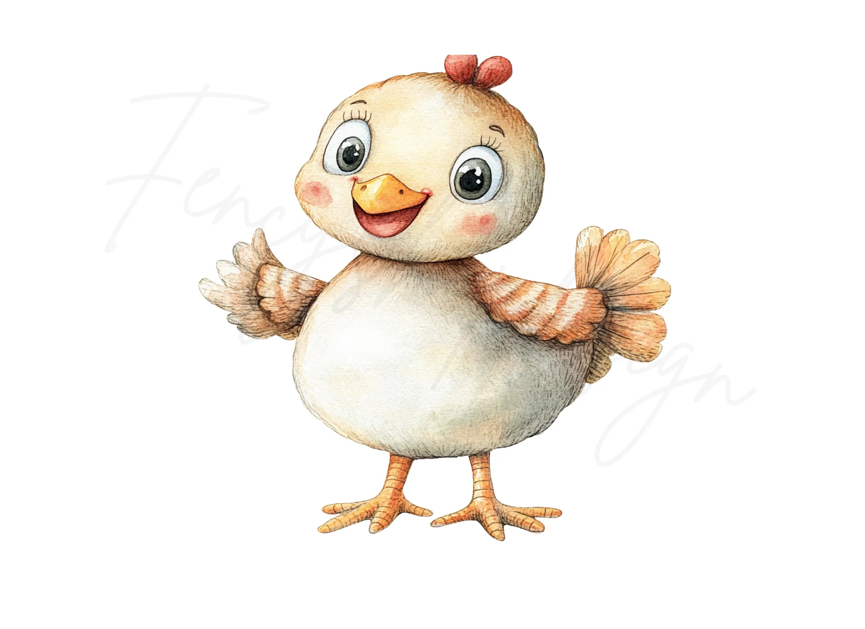Charming Baby Chick Clipart Bundle