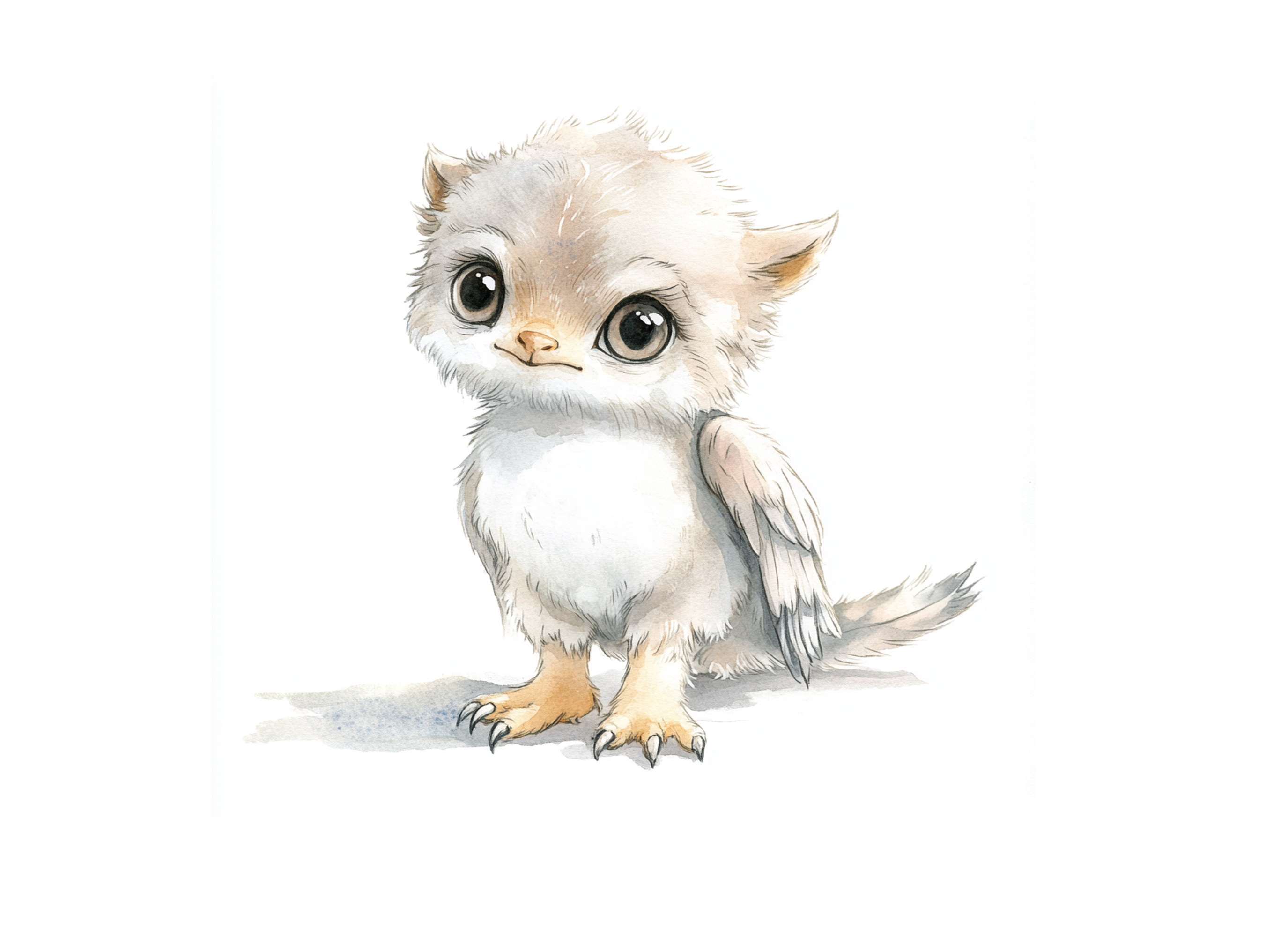 Cute Baby Griffin Clipart Bundle