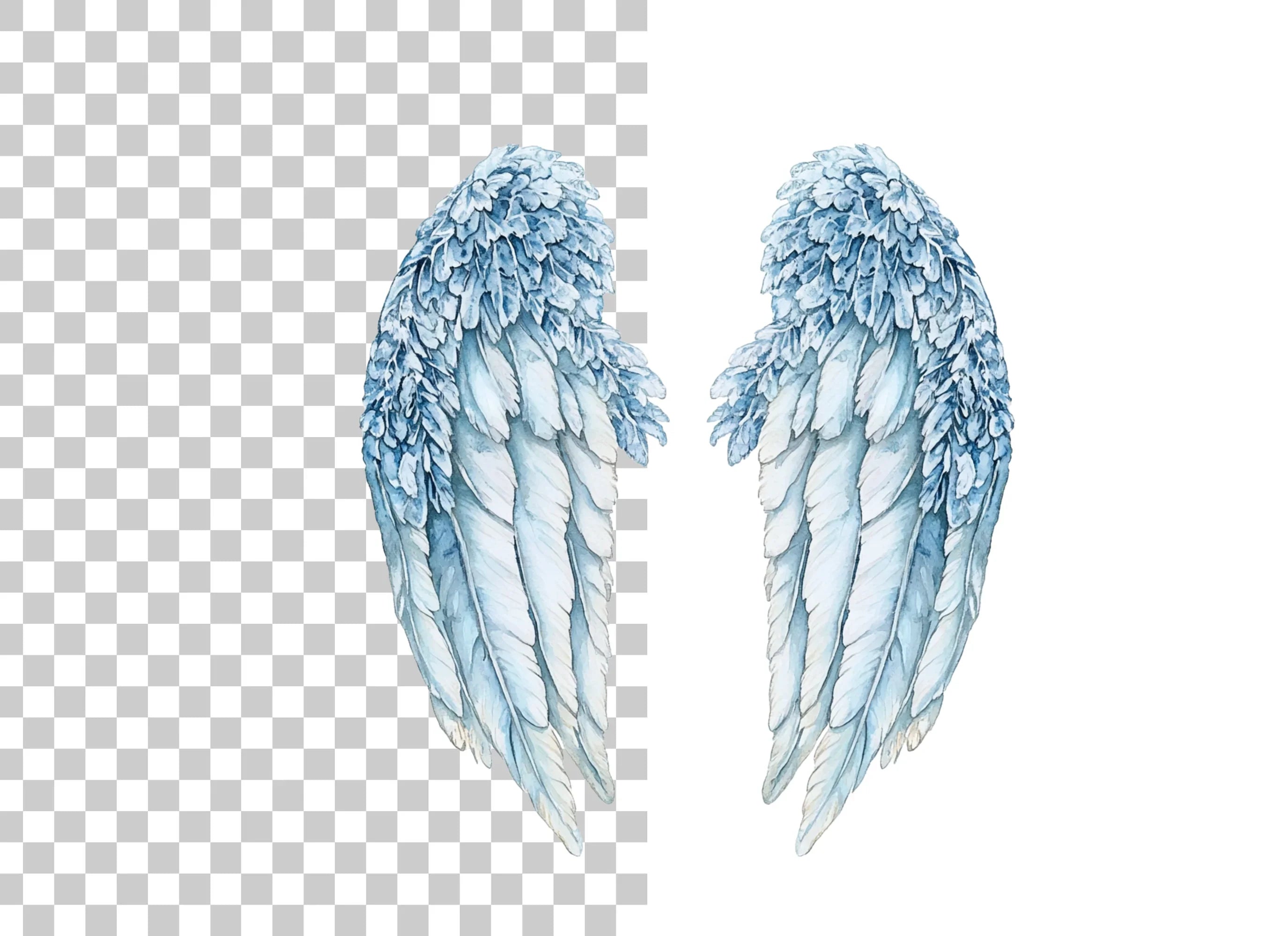 Angel Wings Clipart Bundle