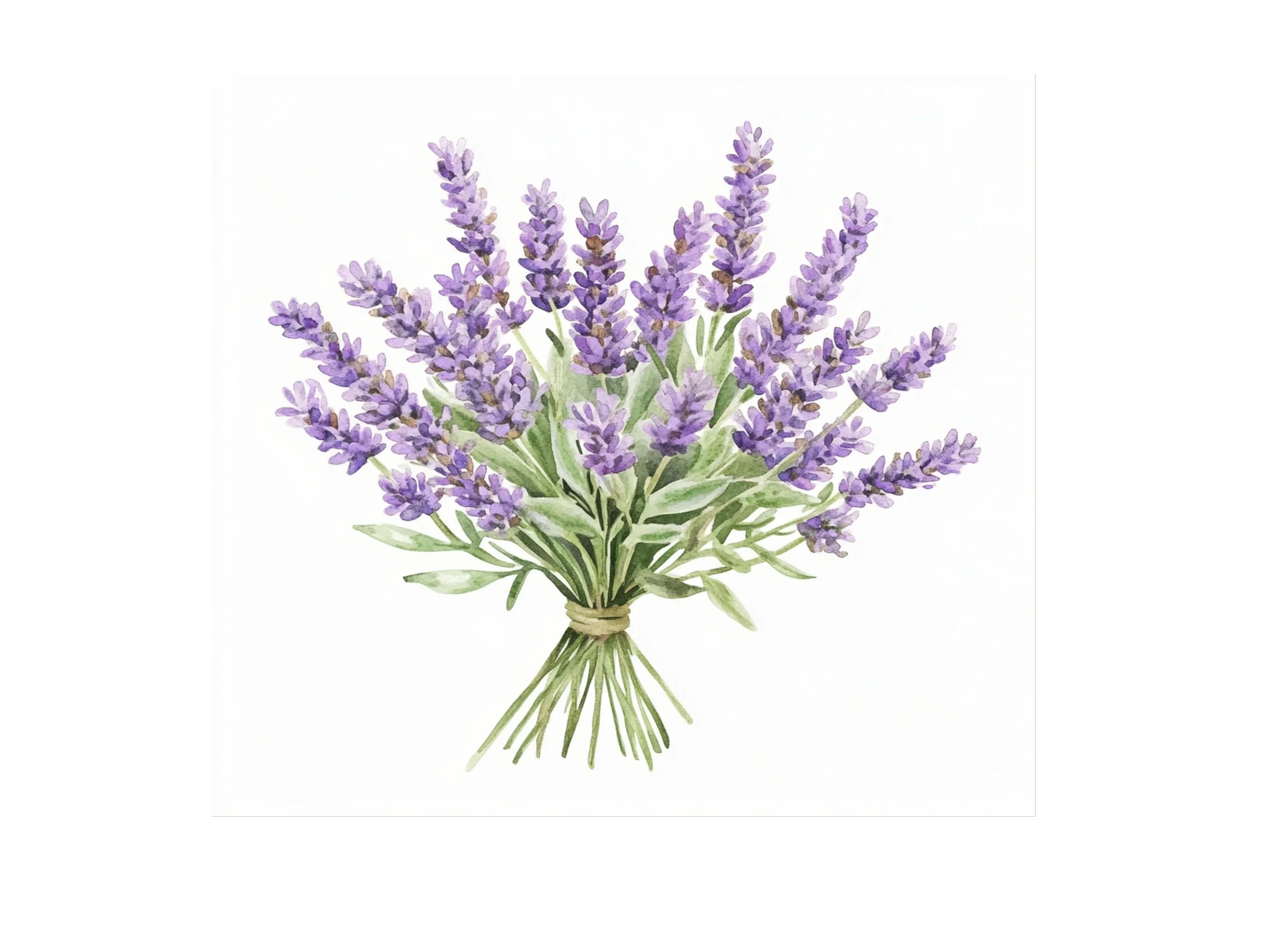 Lavender Bouquets Clipart Bundle