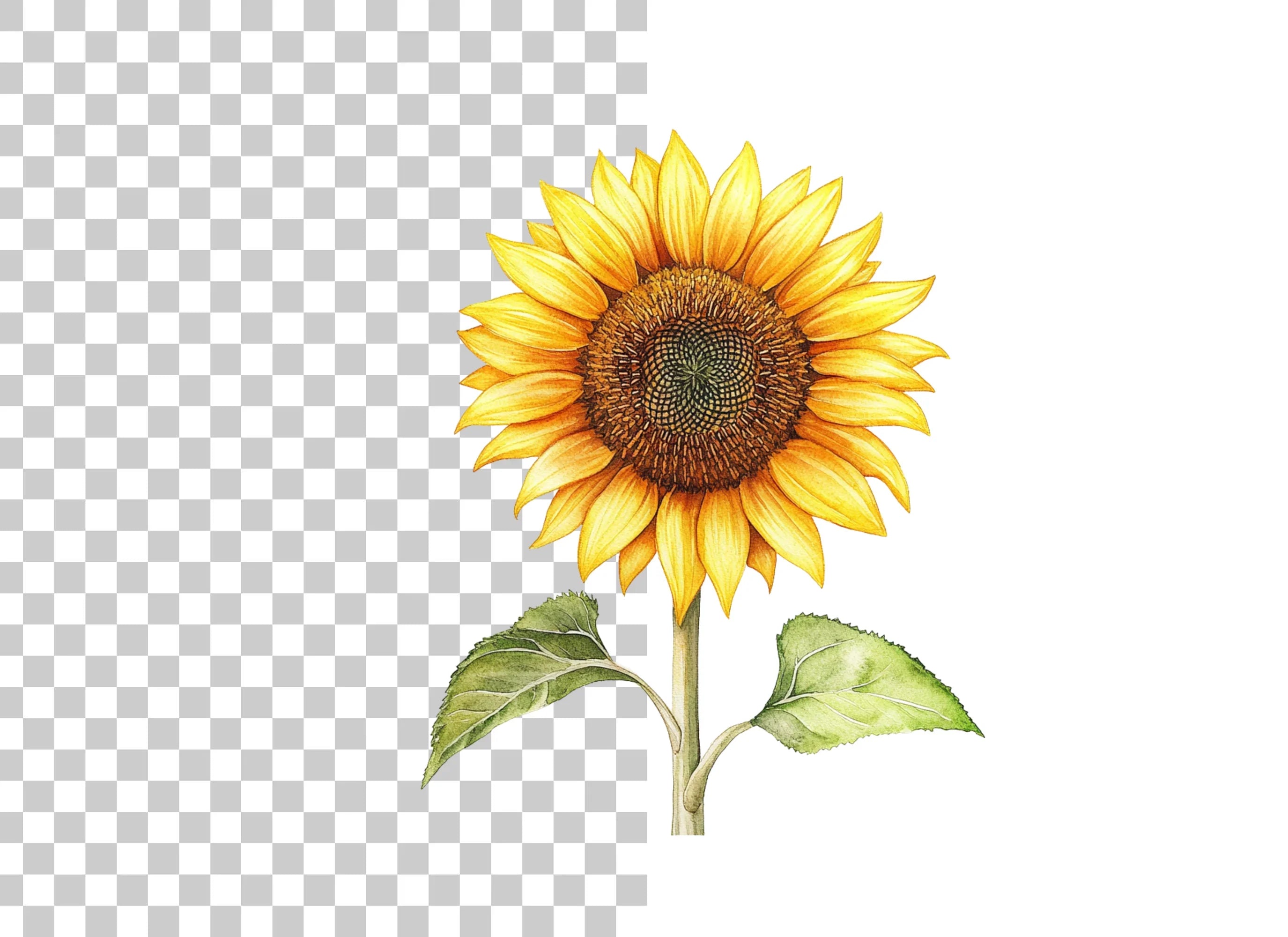 Sunflower Clipart Bundle