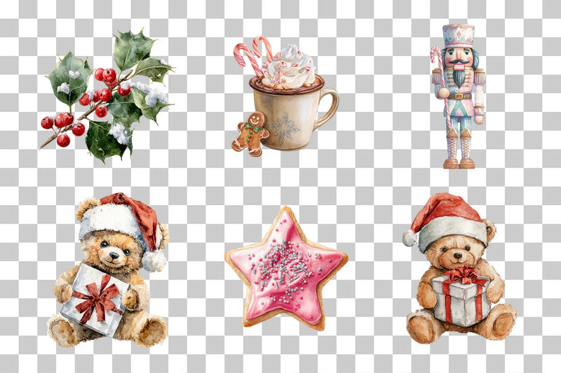 Christmas Clipart Bundle - CraftNest - Digital Crafting and Art