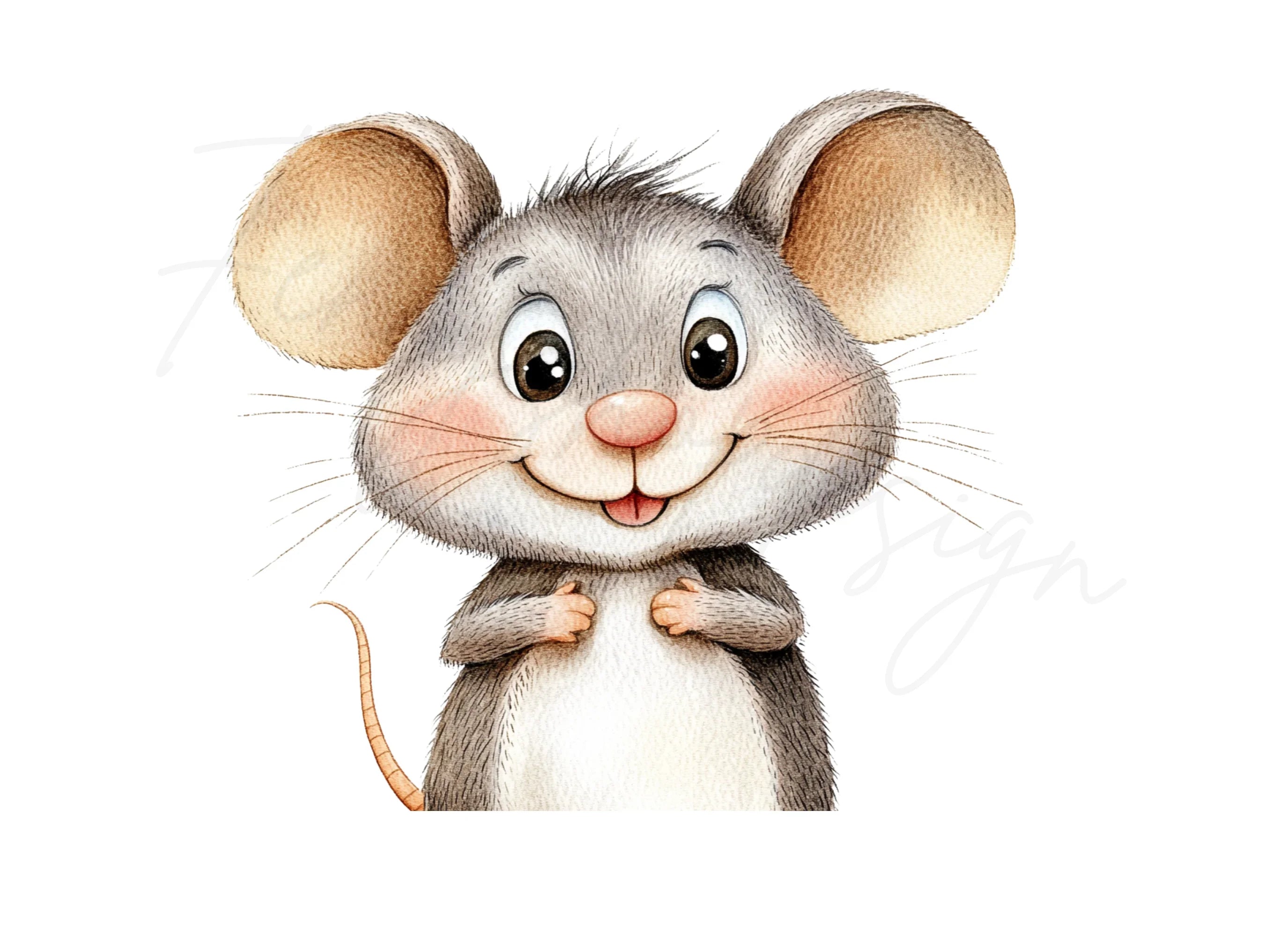 Charming Mouse Clipart Bundle