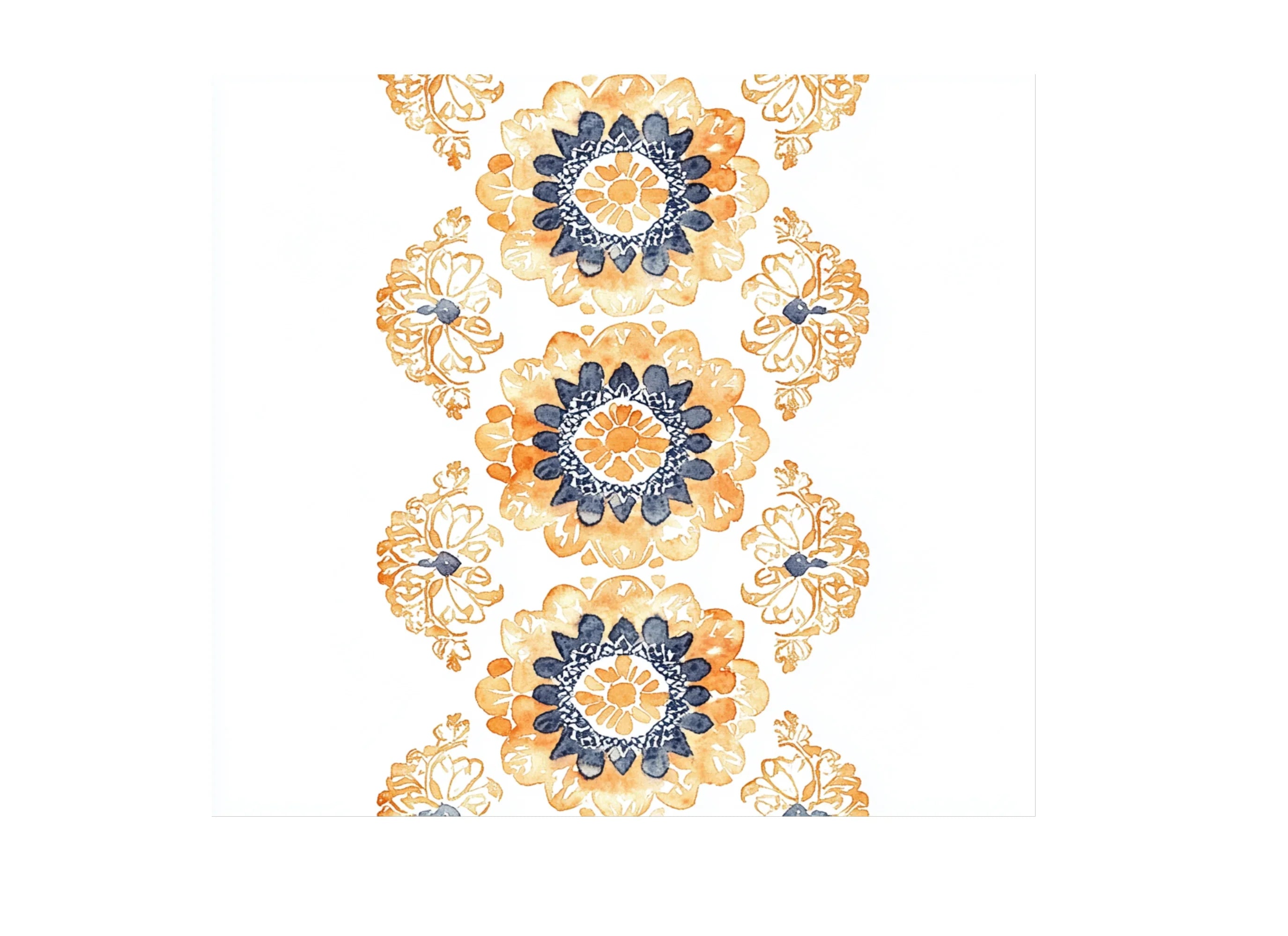 Boho Mandala Floral Patterns Clipart Bundle