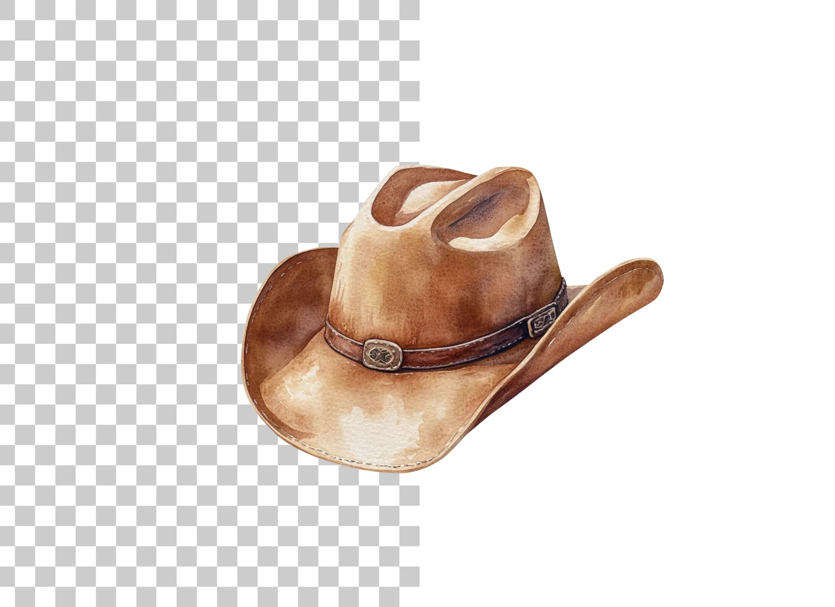 Cowboy Hat Clipart Bundle