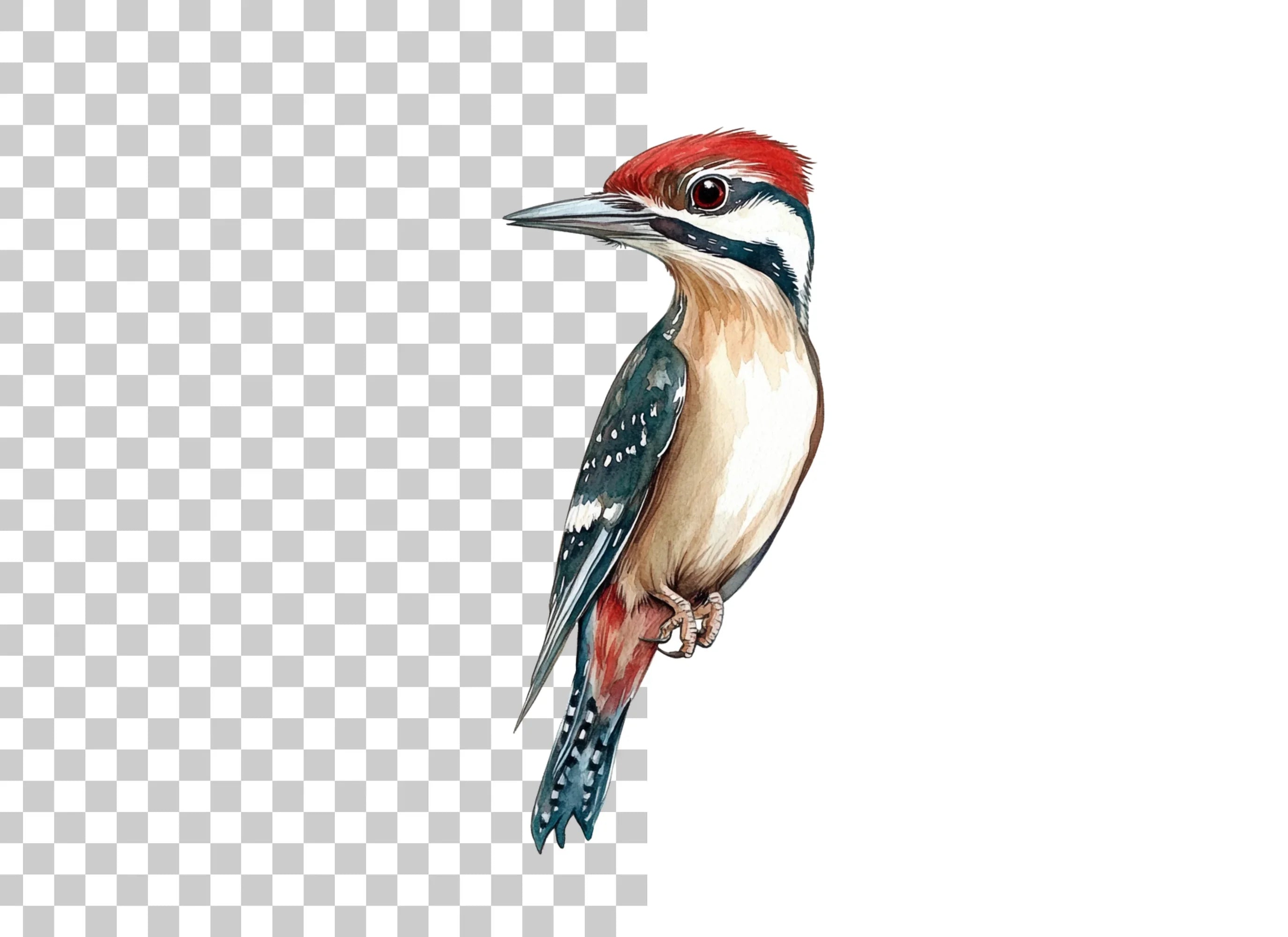 Vibrant Woodpecker Clipart Bundle