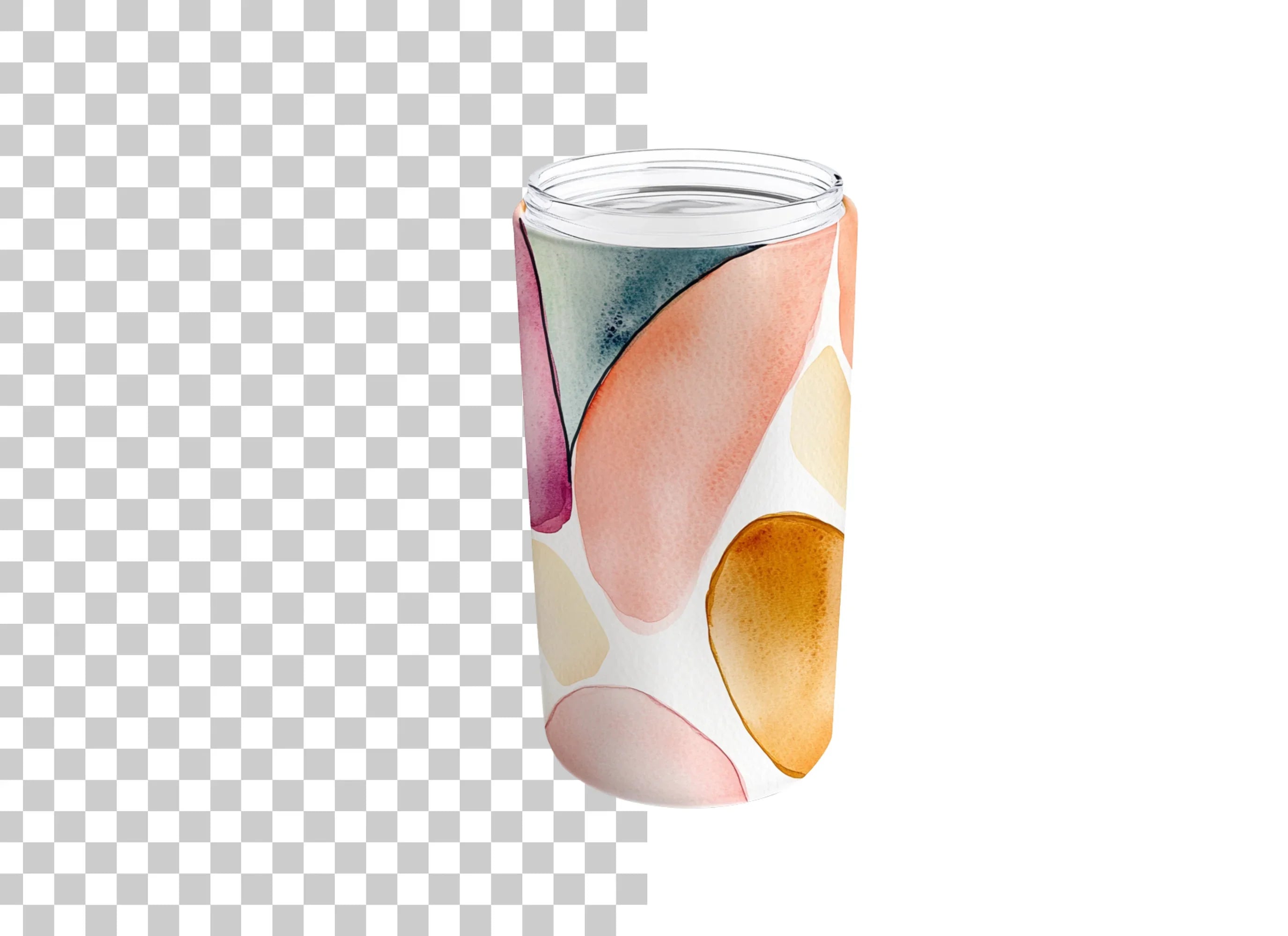 Abstract Tumbler Designs Clipart Bundle