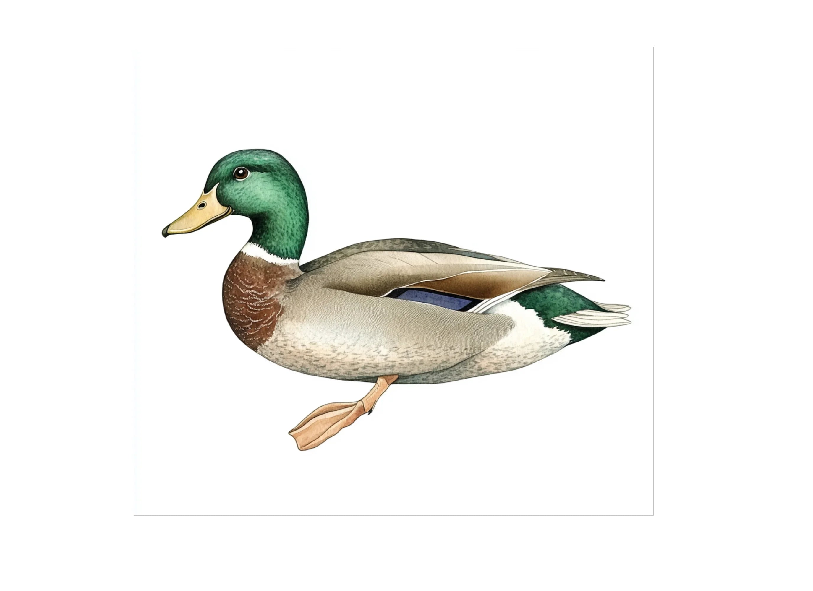 Majestic Mallard Duck Clipart Bundle