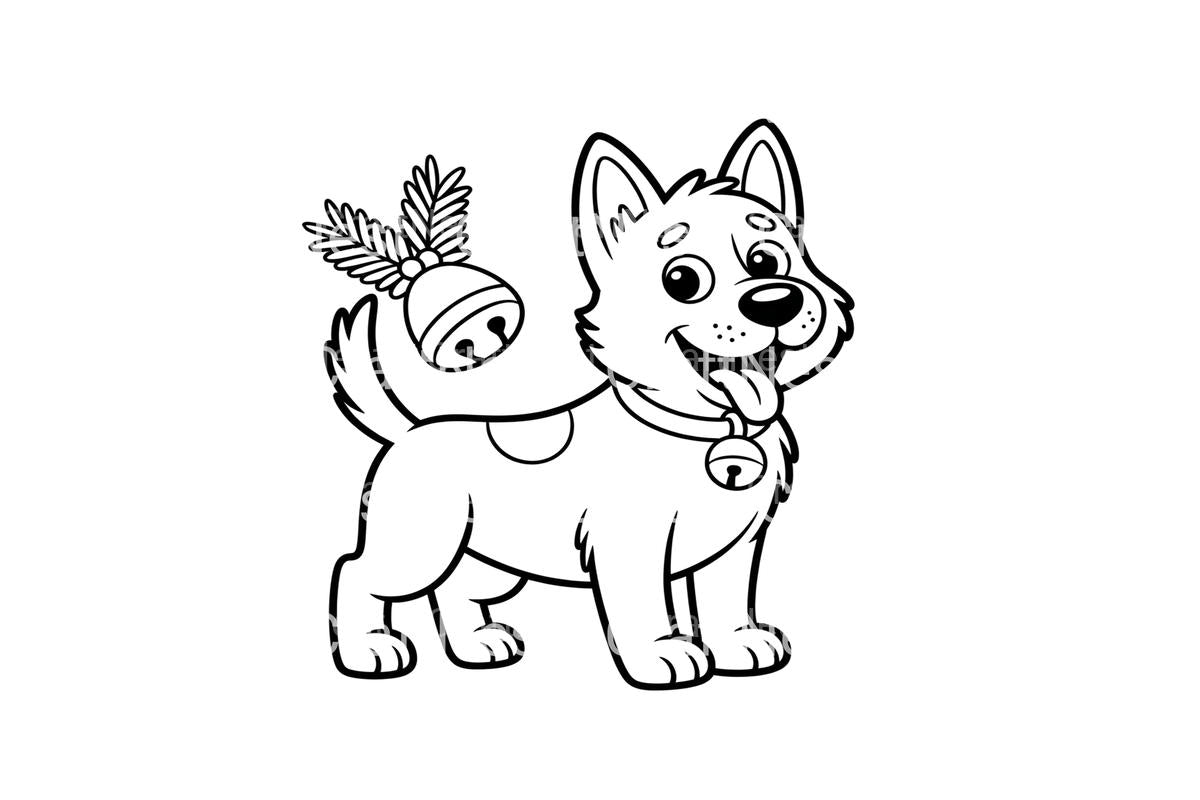 Playful Puppy Dogs Coloring Books