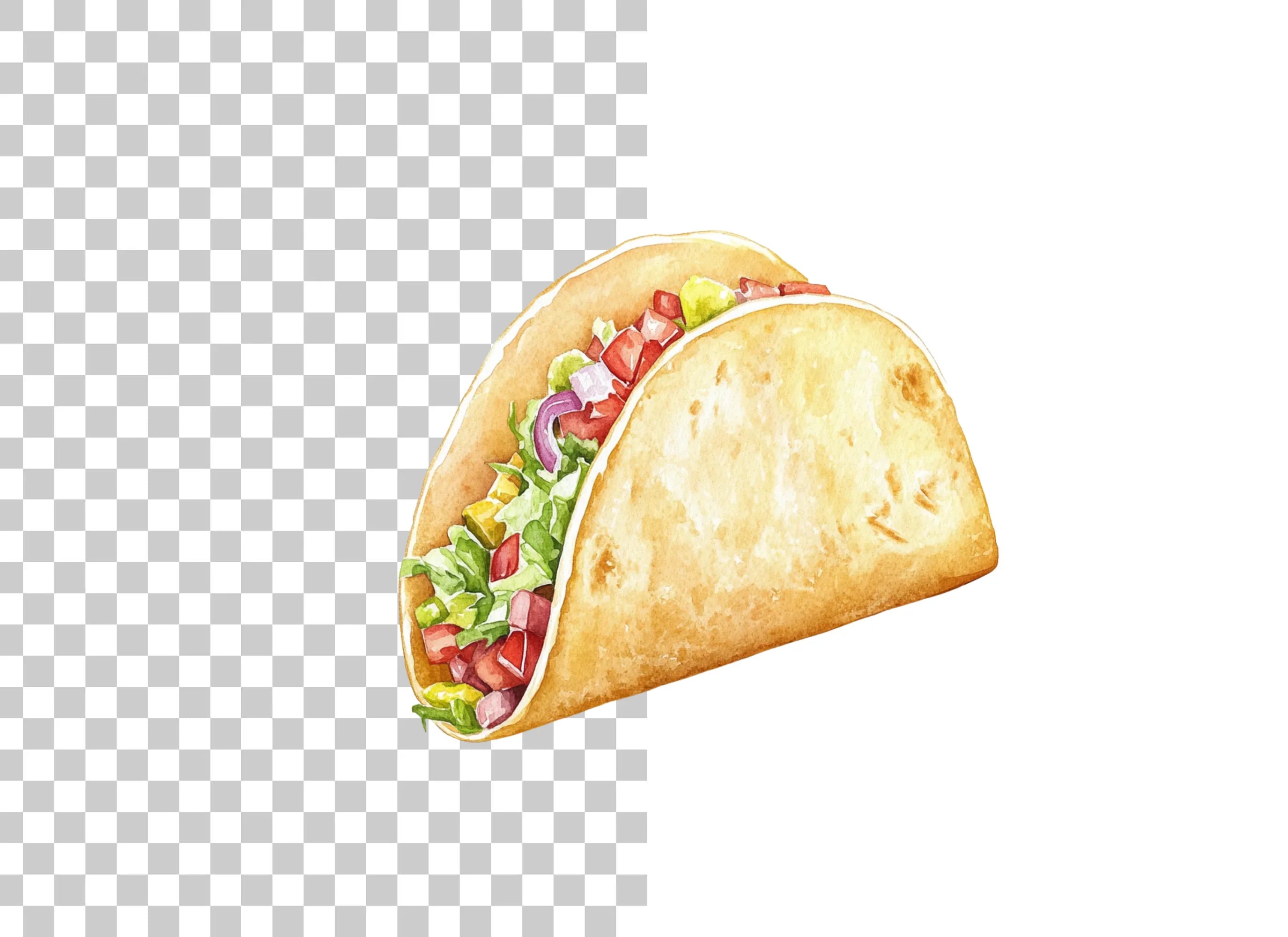 Delicious Tacos Clipart Bundle