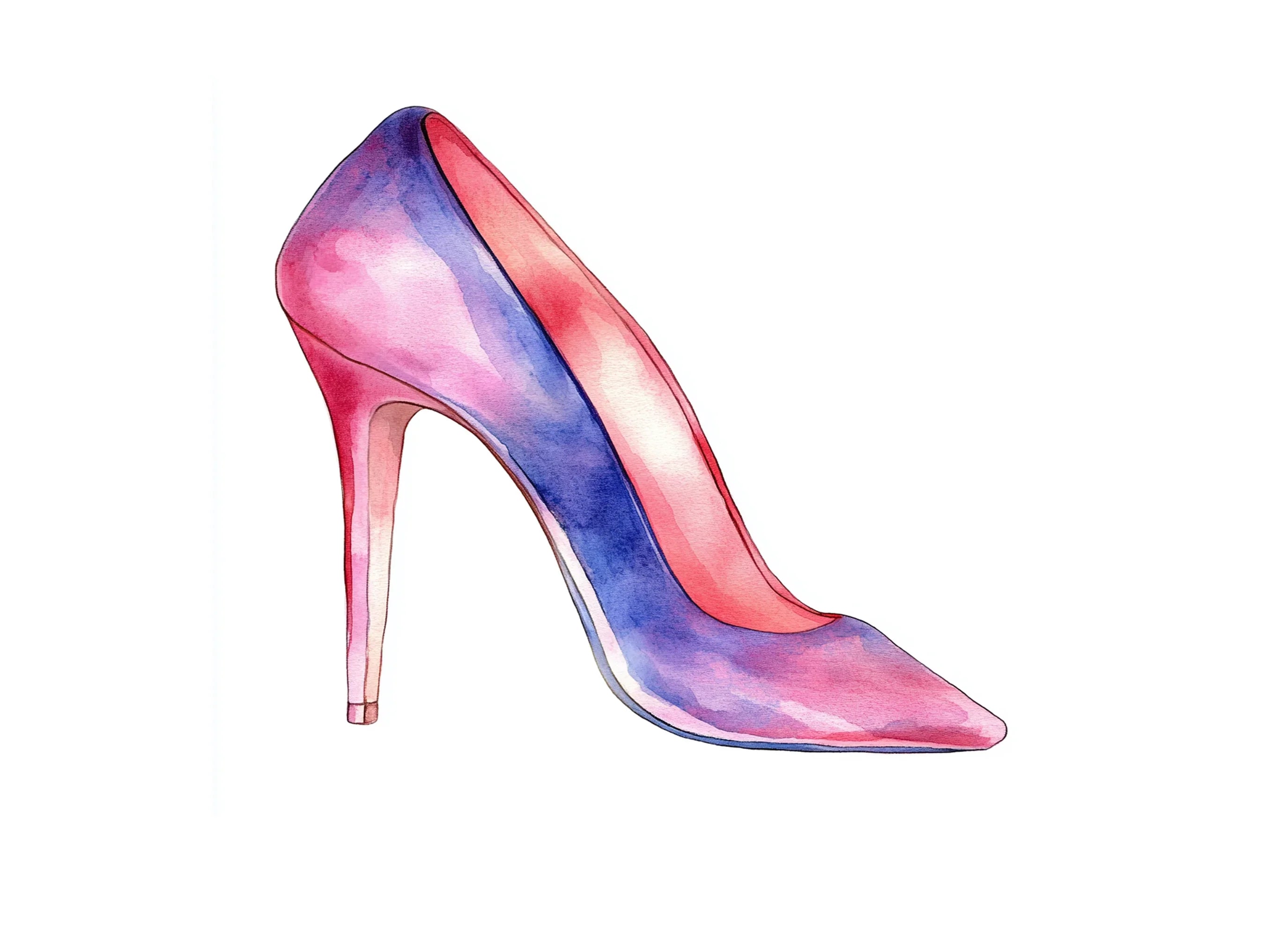 Vibrant High Heels Clipart Bundle